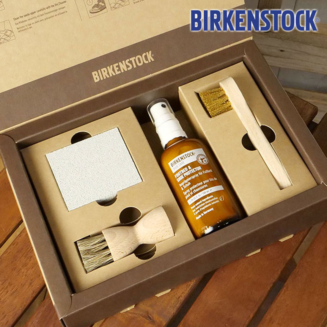 ビルケンシュトック BIRKENSTOCK Suede Leather Care Set Multi [1028789]【返品不可商品】 （Multi） Multi