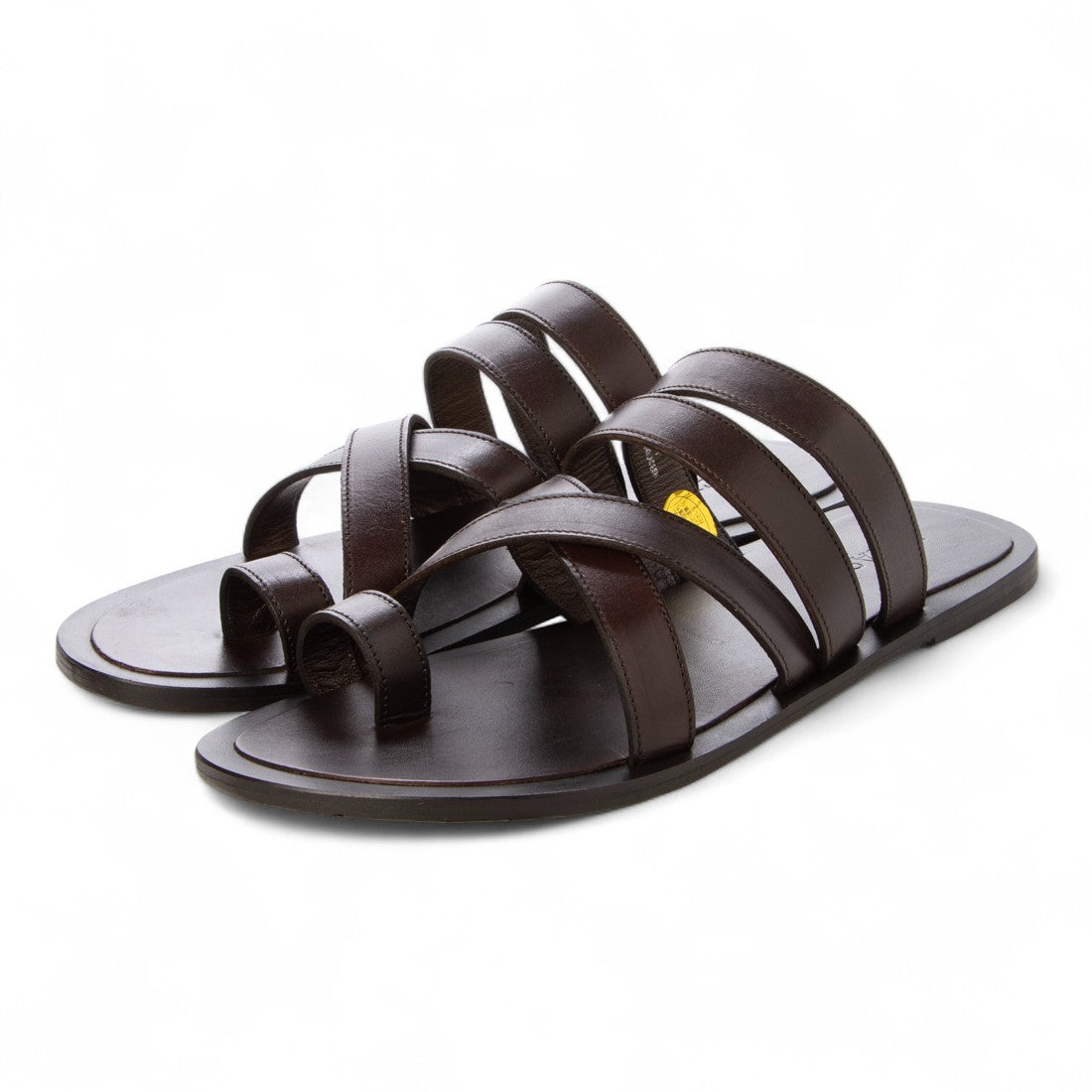 ビカーシ BICASH レザー ストラップ サンダル （DARK BROWN） DARK BROWN