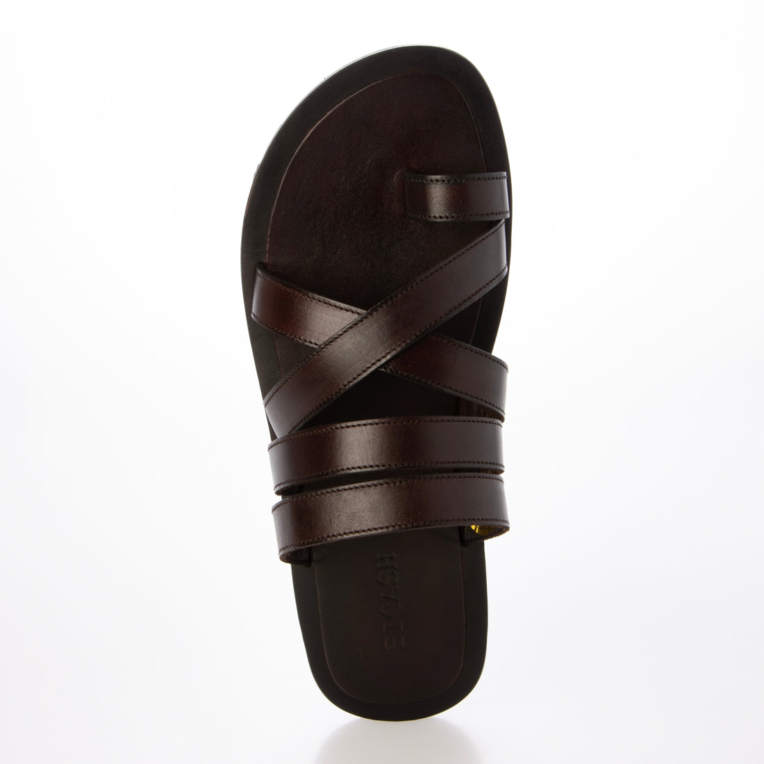 ビカーシ BICASH レザー ストラップ サンダル （DARK BROWN） DARK BROWN