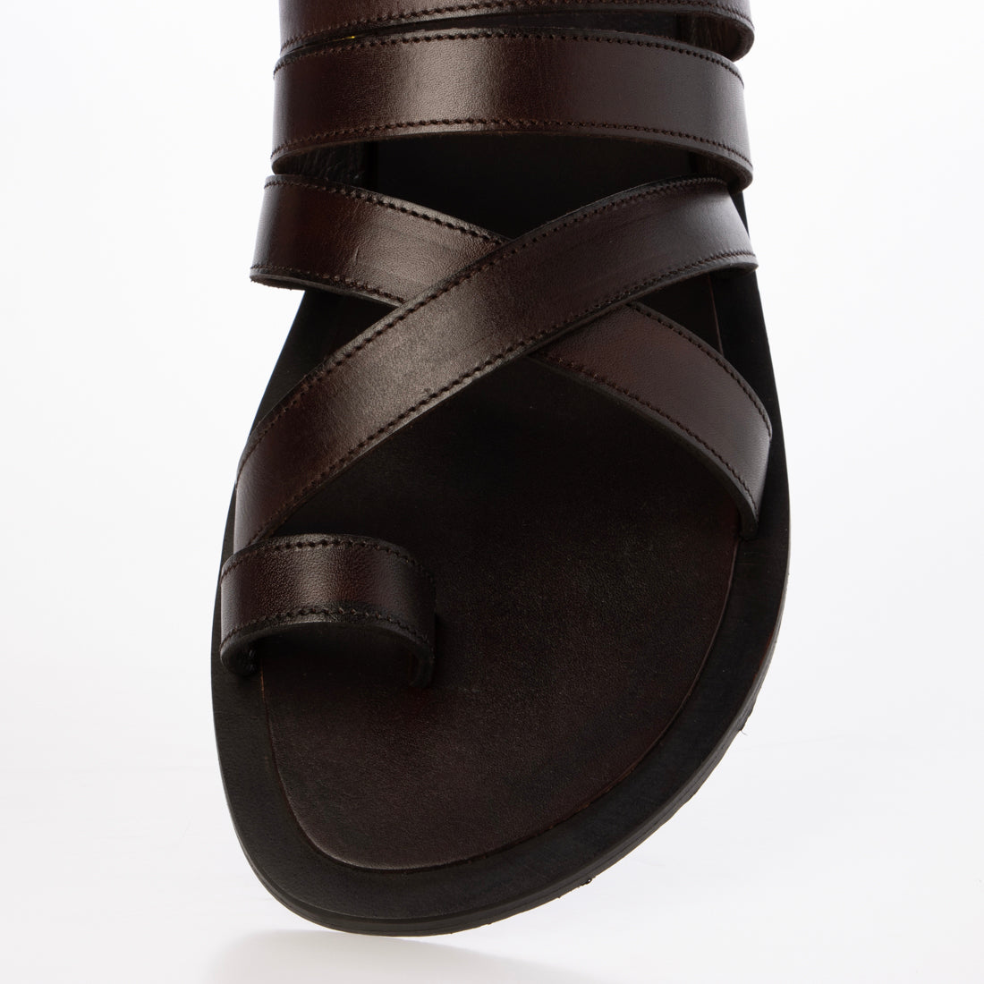 ビカーシ BICASH レザー ストラップ サンダル （DARK BROWN） DARK BROWN