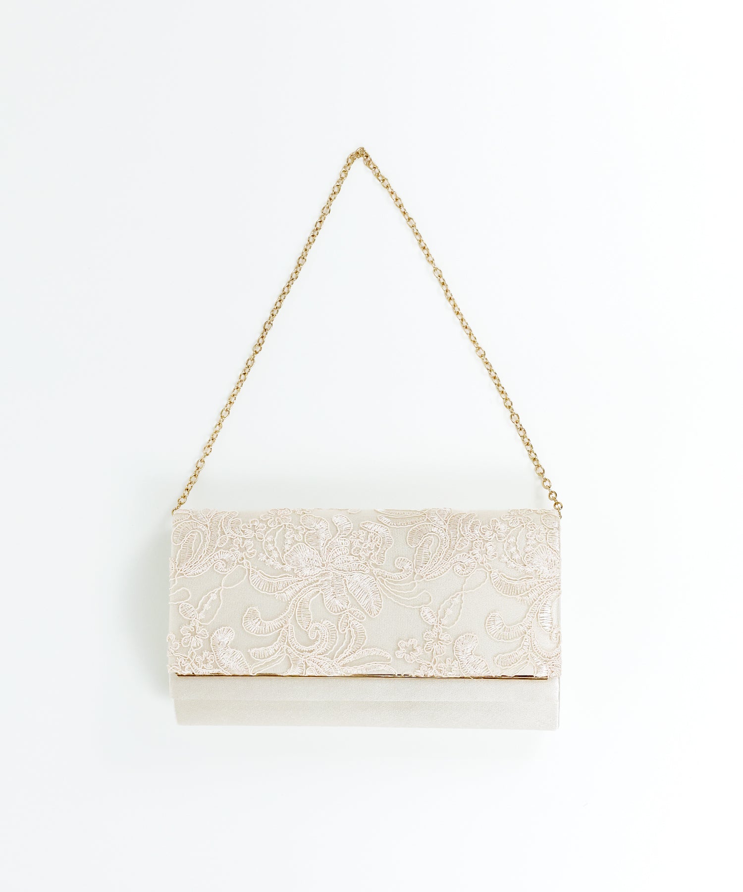 BLUEEAST Embroidered Lace Clutch Bag