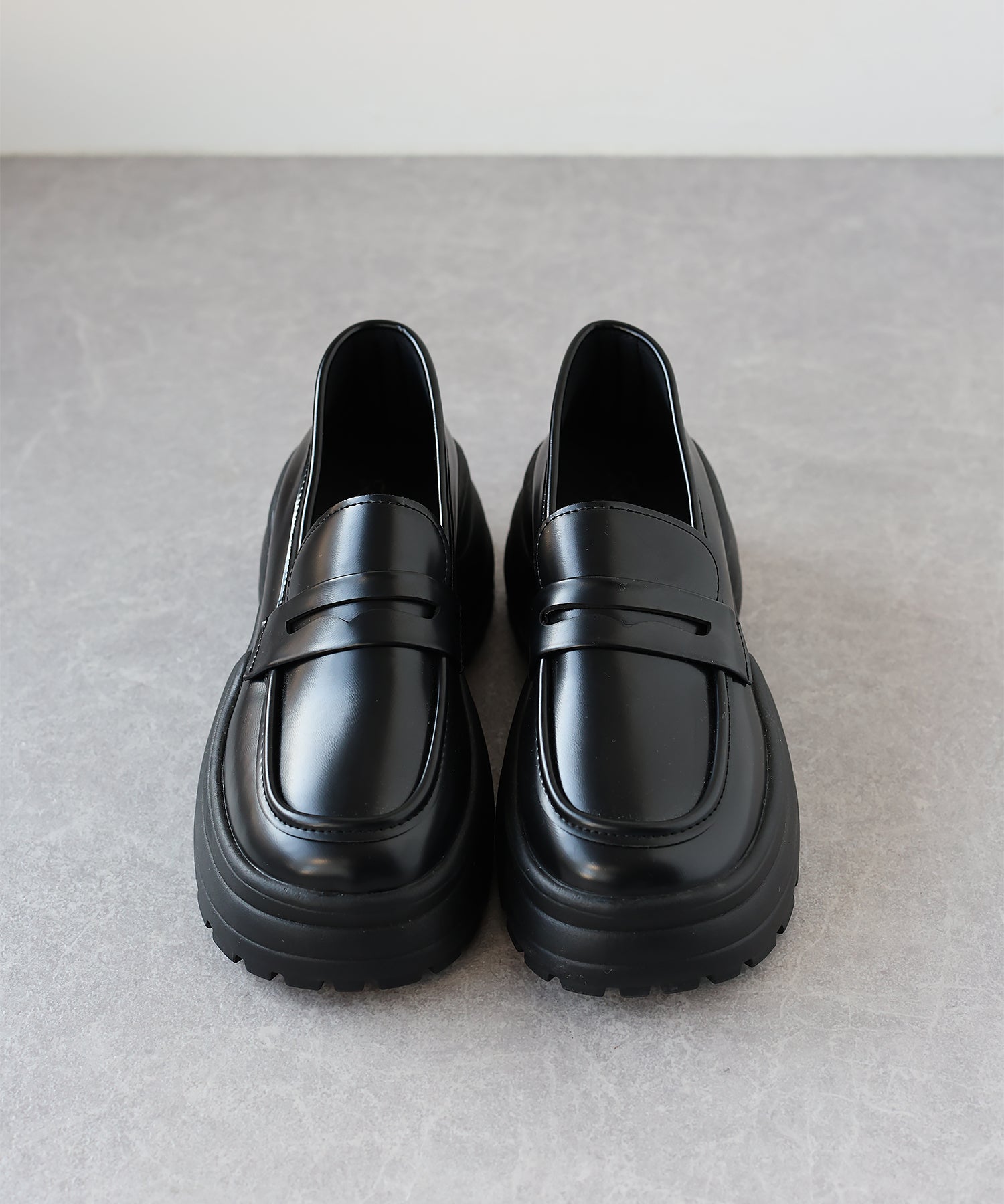 BLUEEAST Thick Sole Loafers