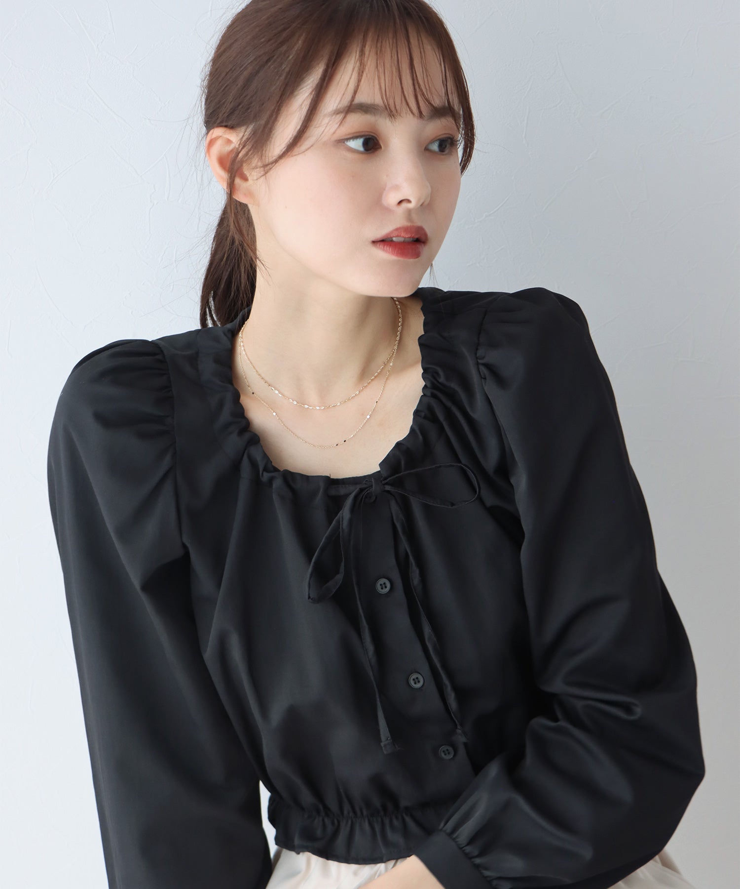 ブルーイースト BLUEEAST スパークルチェーンネックレス / ニッケルフリー