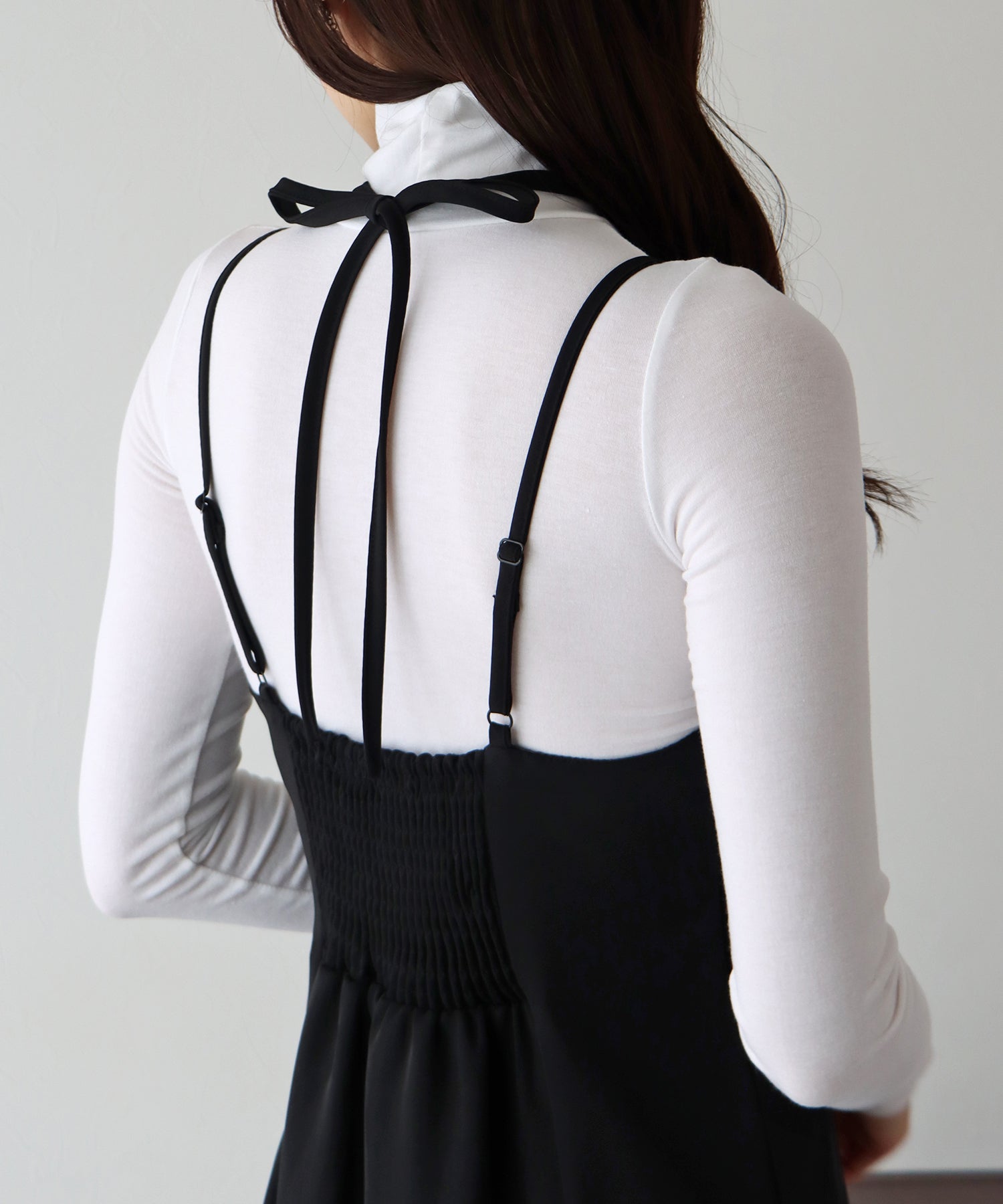 BLUEEAST I-Line Halter Camisole Dress