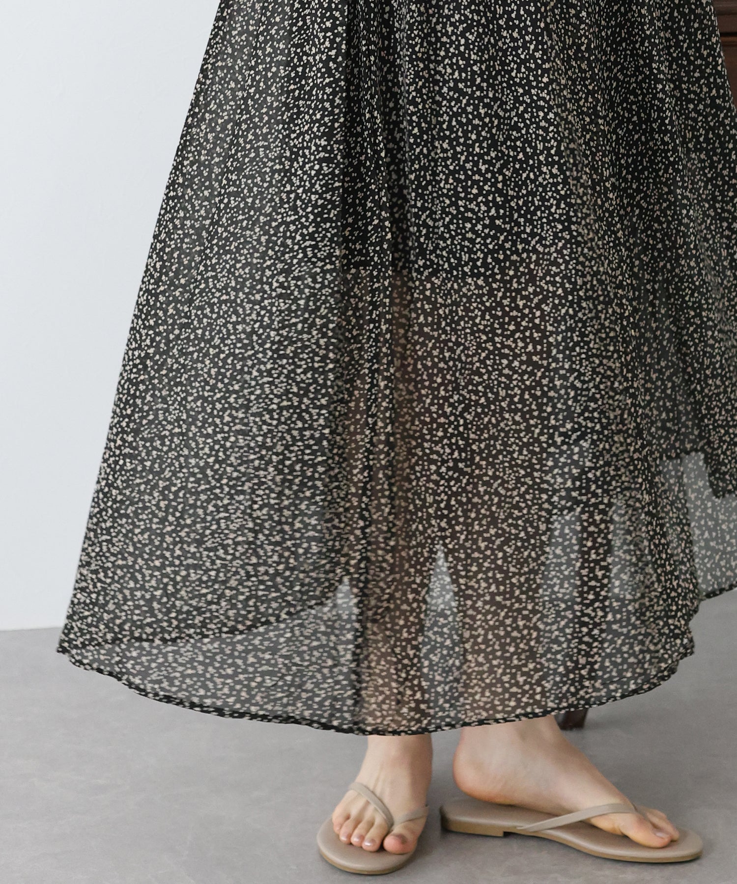 Blue East Print Camisole Dress