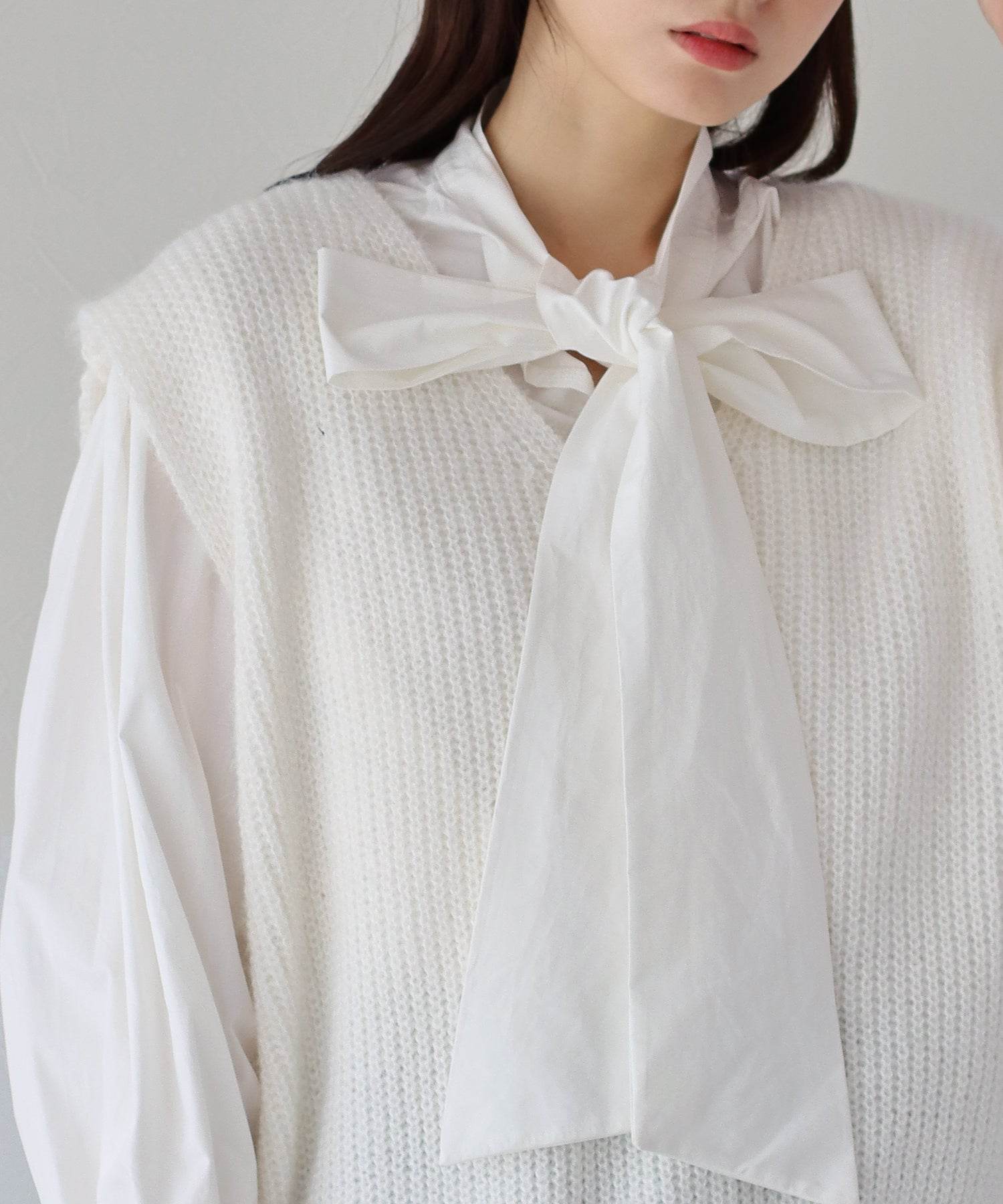 ブルーイースト BLUEEAST Vネックニットベスト