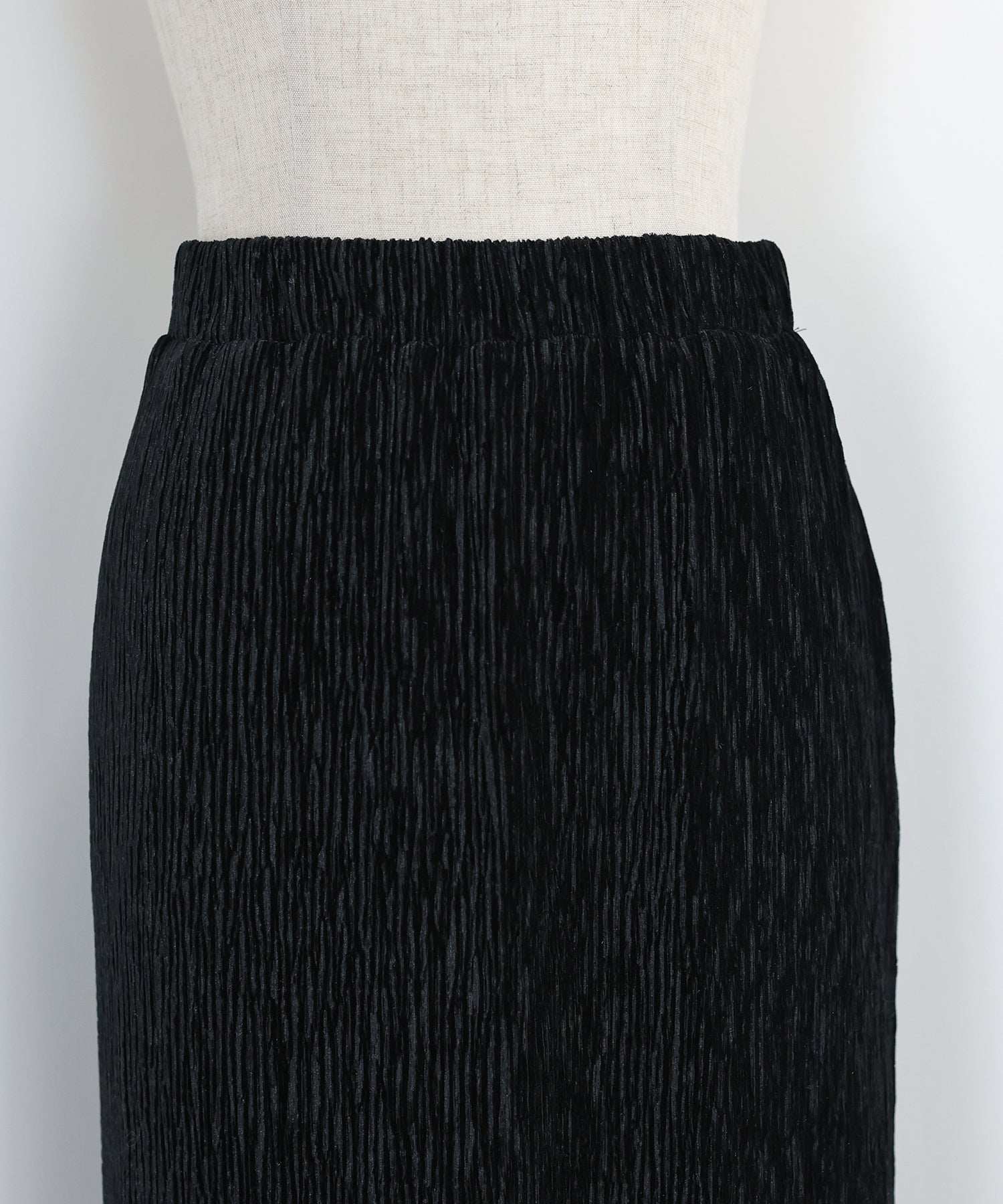 ブルーイースト BLUEEAST プリーツベロアマーメイドスカート （ブラウン） ブラウン