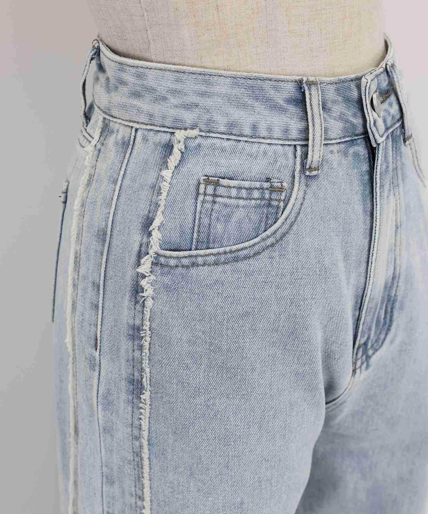 ブルーイースト BLUEEAST サイドフリンジデニム