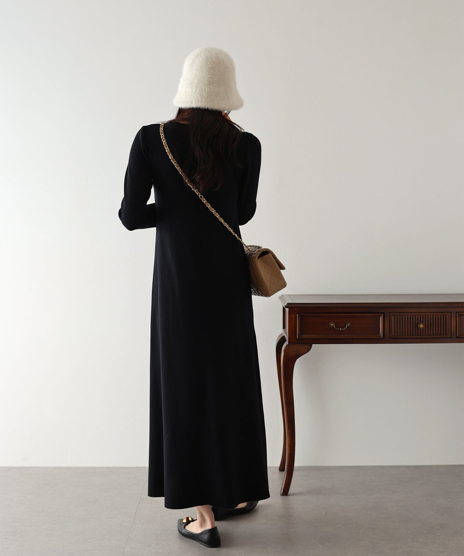 BLUEEAST Long Knit Dress
