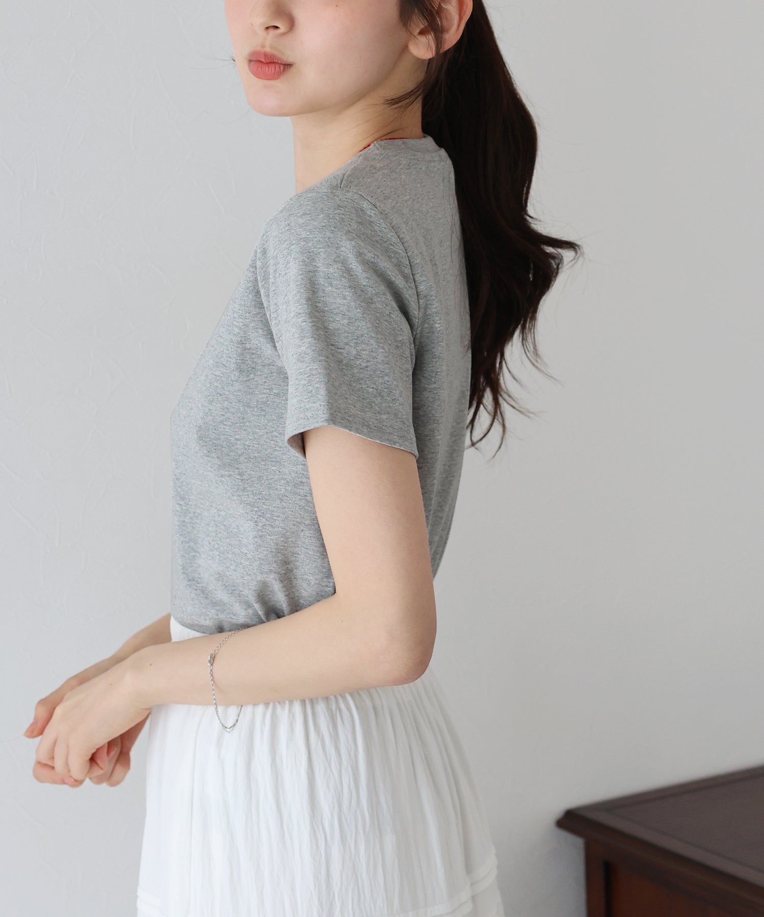 ブルーイースト BLUEEAST San Fransisco刺繍Tシャツ （グレー） グレー