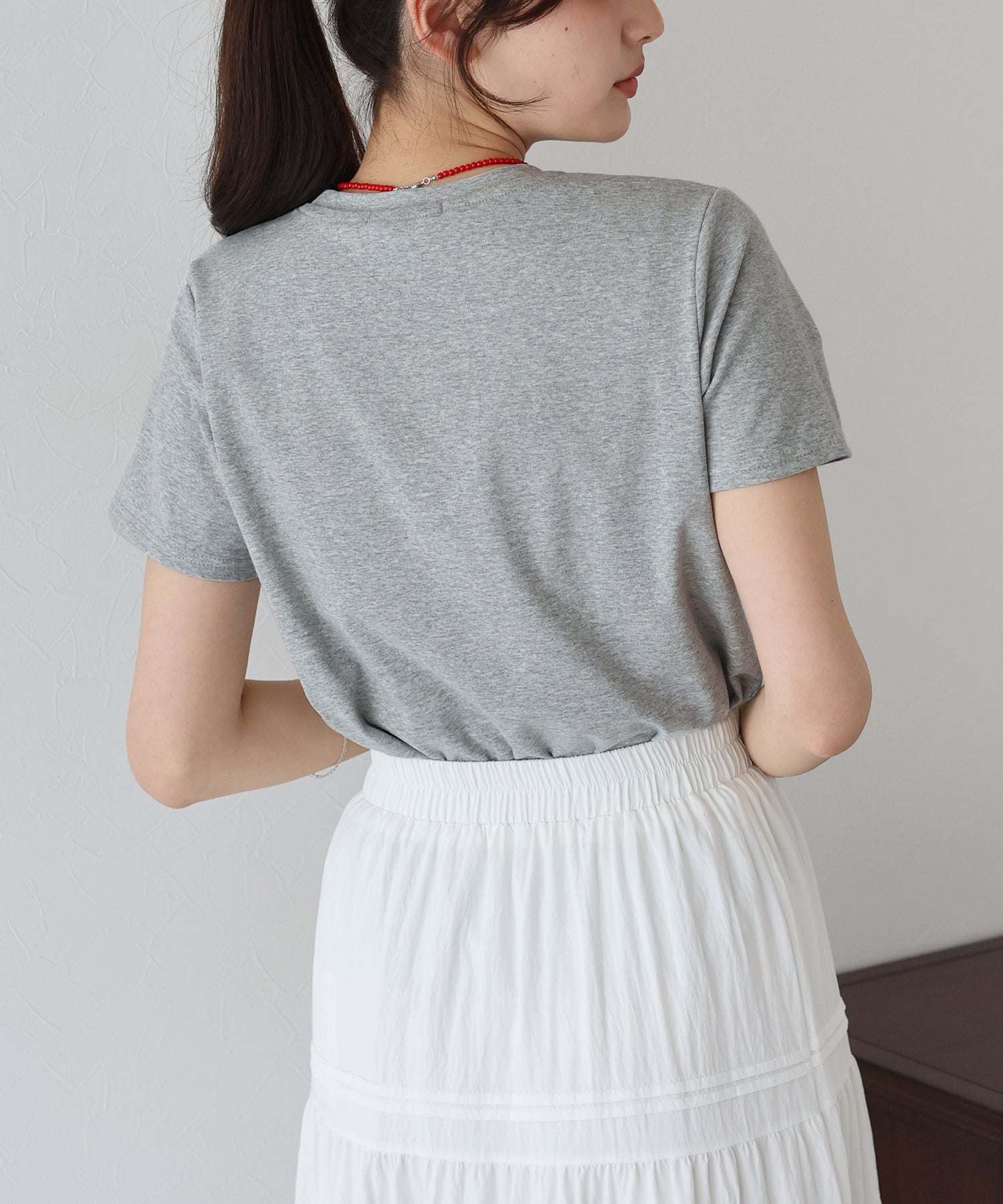 ブルーイースト BLUEEAST San Fransisco刺繍Tシャツ （グレー） グレー