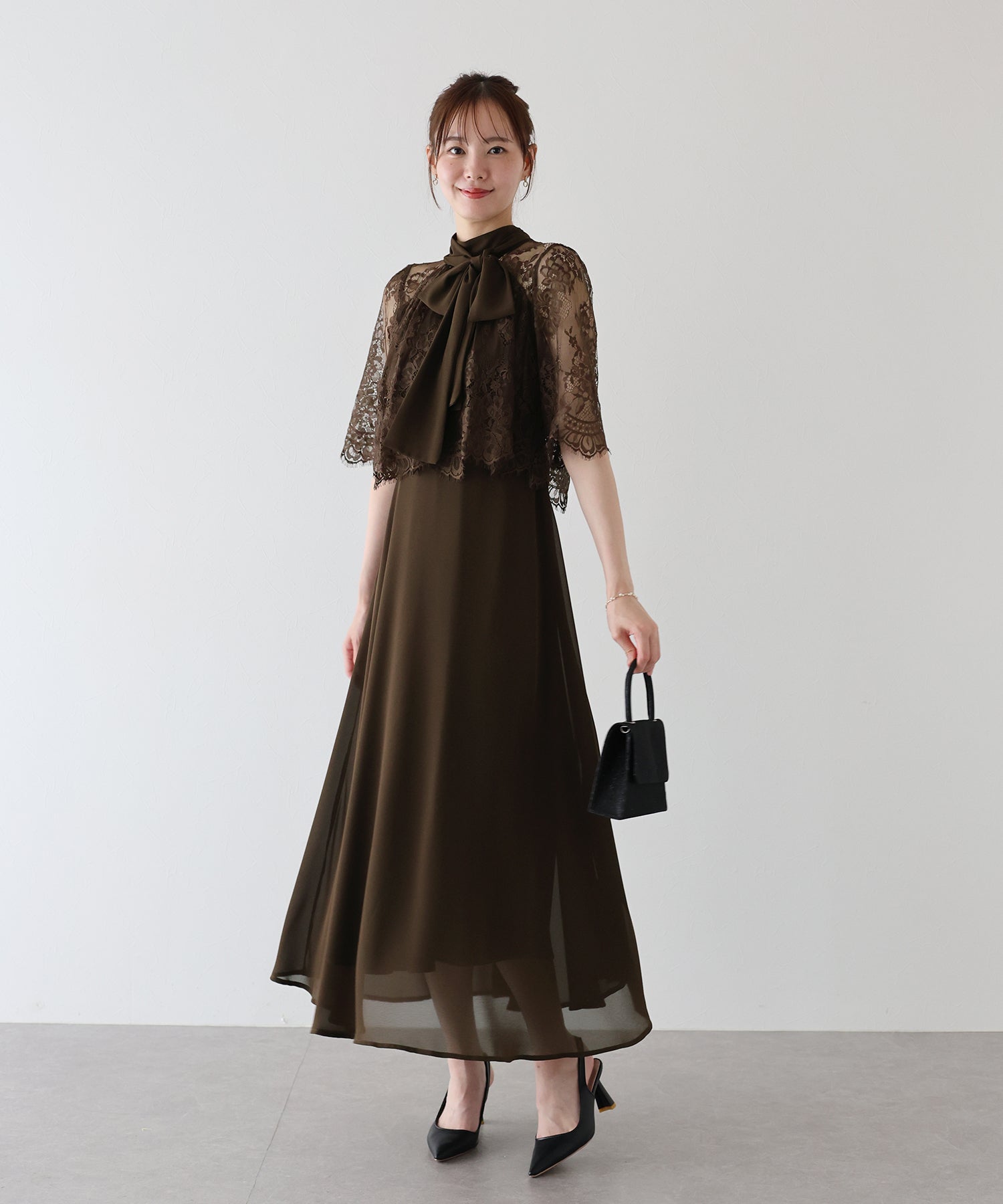 ブルーイースト BLUEEAST ケープドッキングドレス （ブルーグレー） ブルーグレー