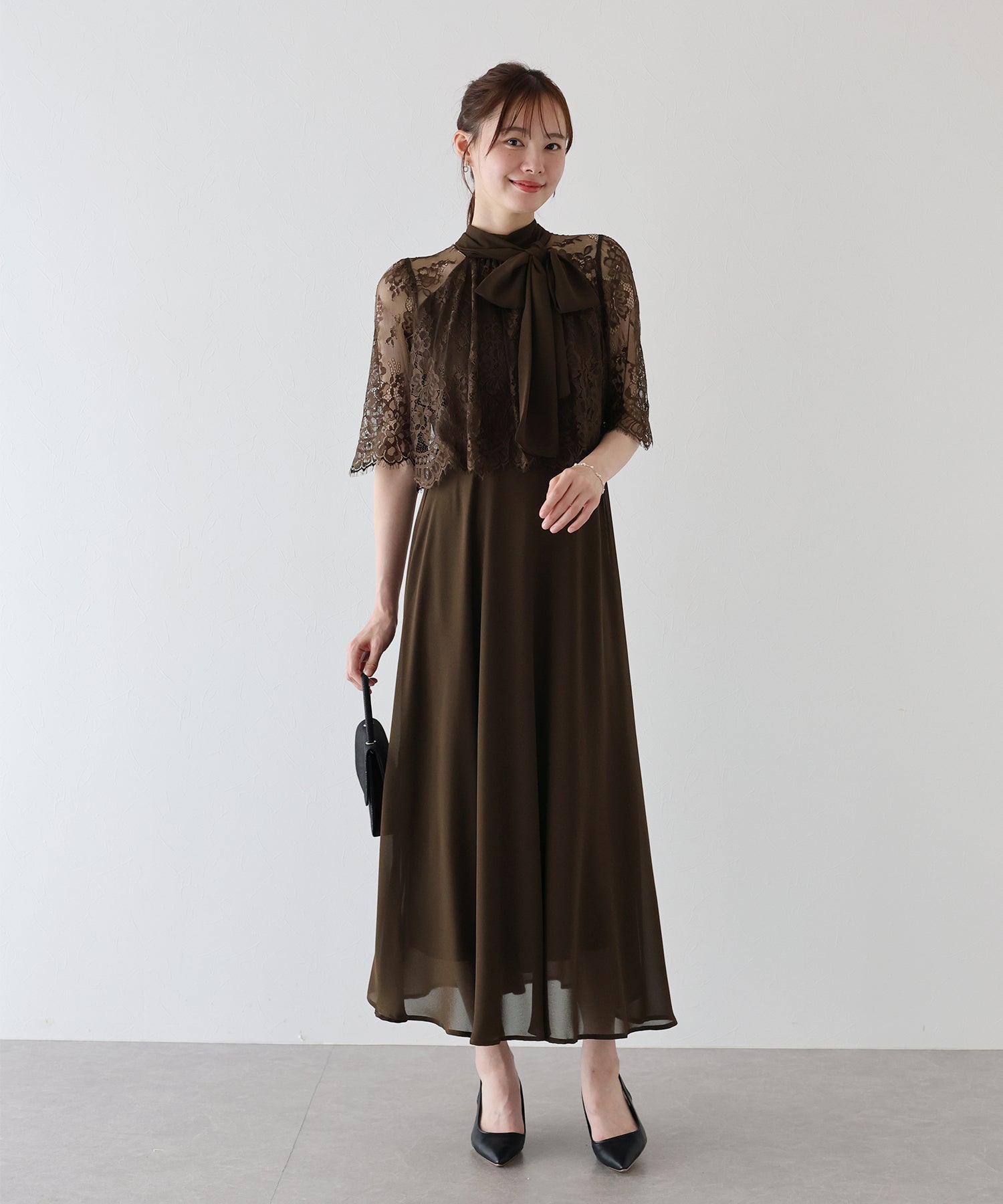 ブルーイースト BLUEEAST ケープドッキングドレス （ブルーグレー） ブルーグレー