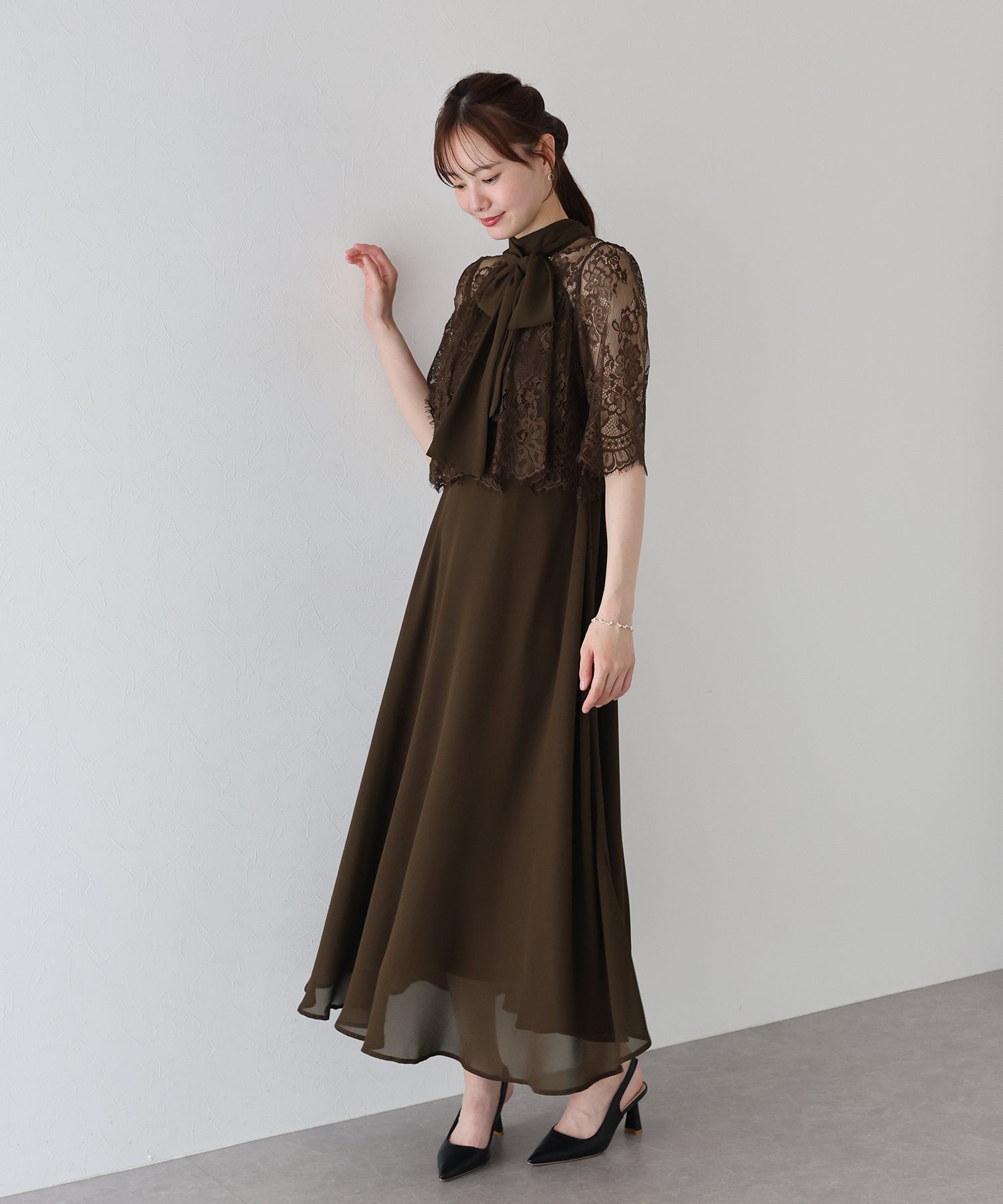 ブルーイースト BLUEEAST ケープドッキングドレス （ブルーグレー） ブルーグレー