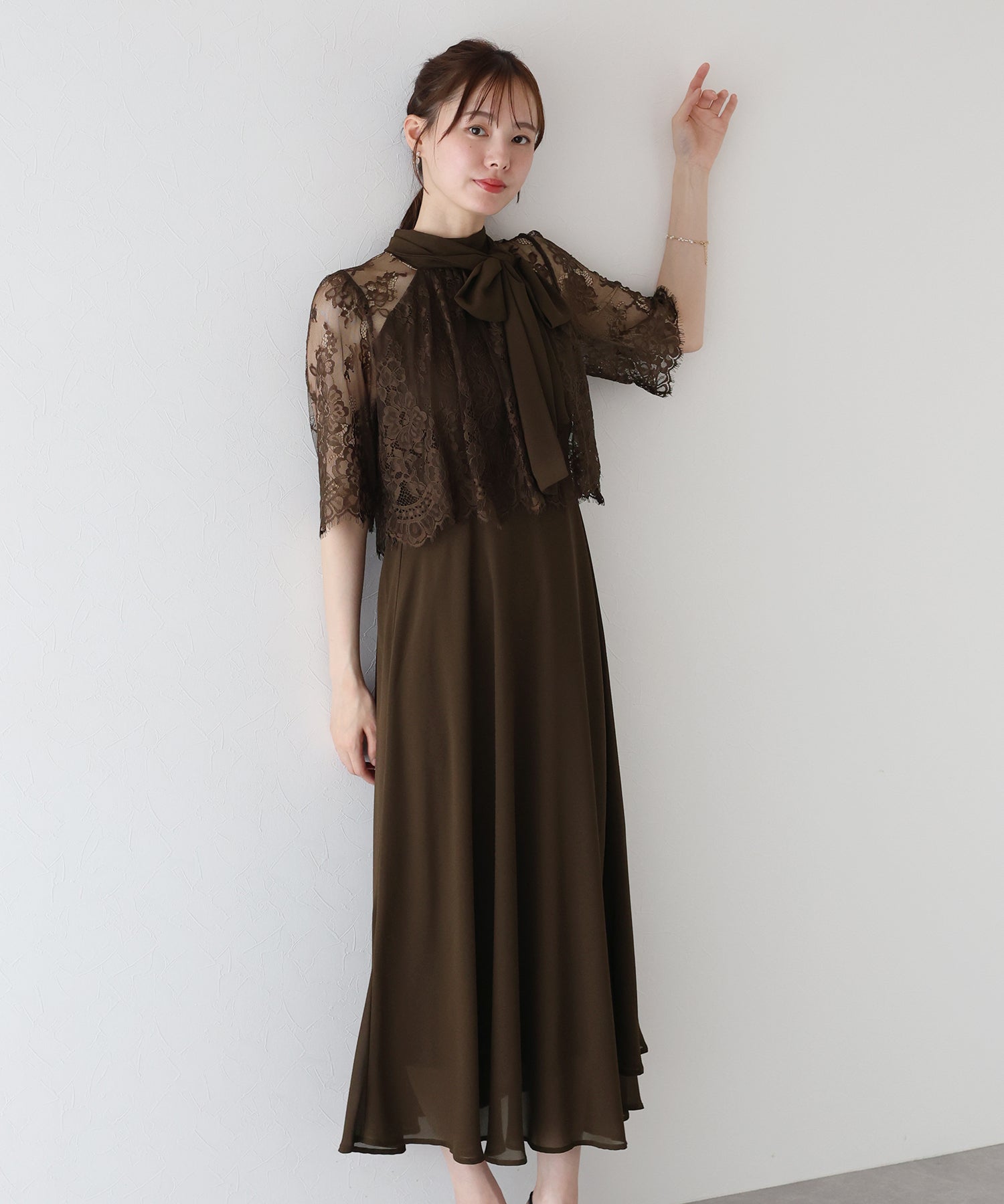 ブルーイースト BLUEEAST ケープドッキングドレス （ブルーグレー） ブルーグレー