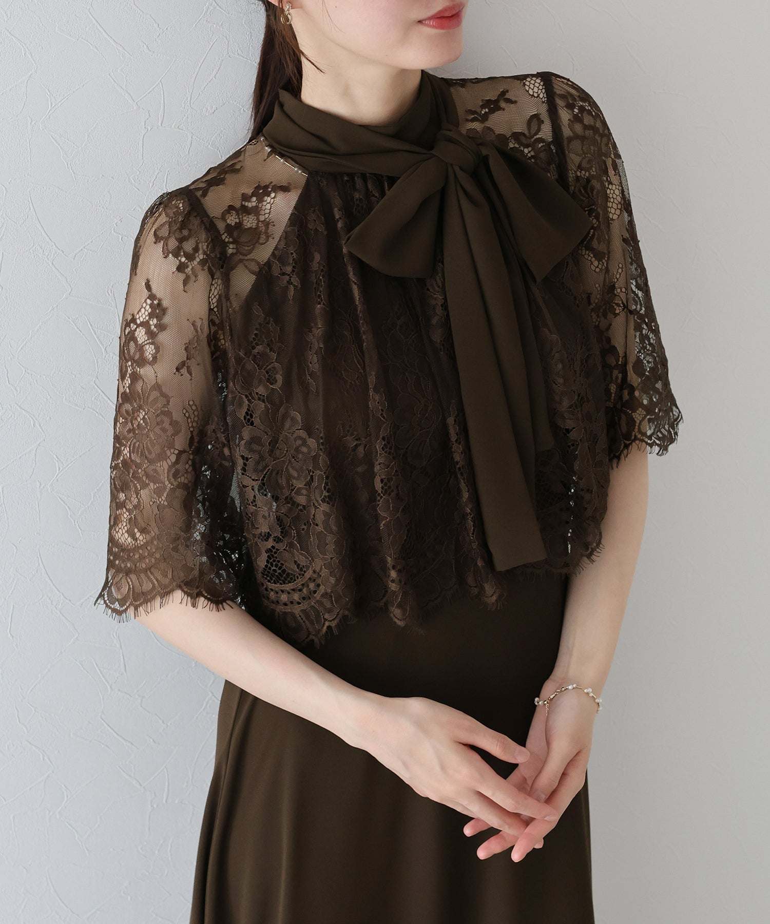 ブルーイースト BLUEEAST ケープドッキングドレス （ブルーグレー） ブルーグレー