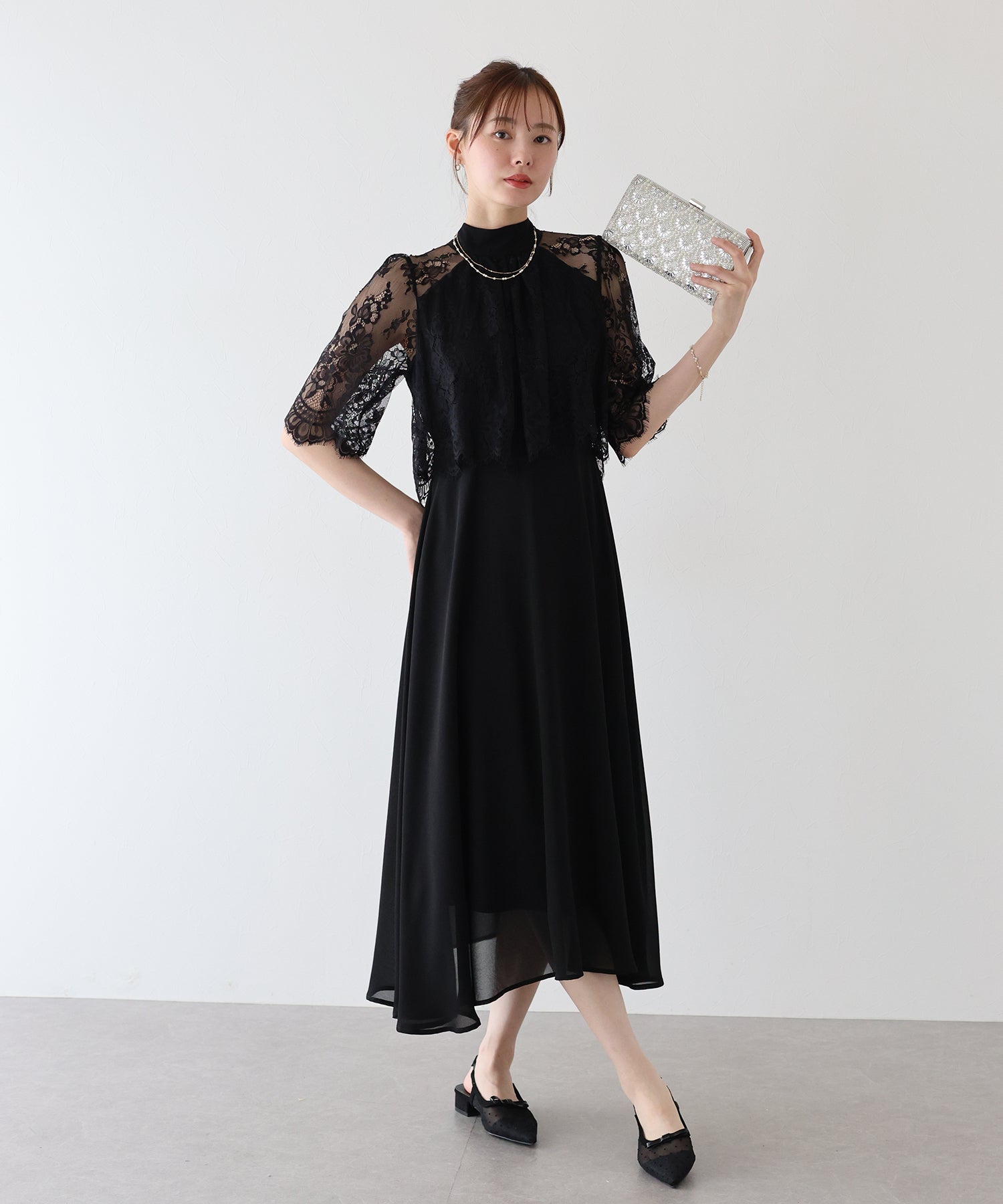 ブルーイースト BLUEEAST ケープドッキングドレス （ブルーグレー） ブルーグレー