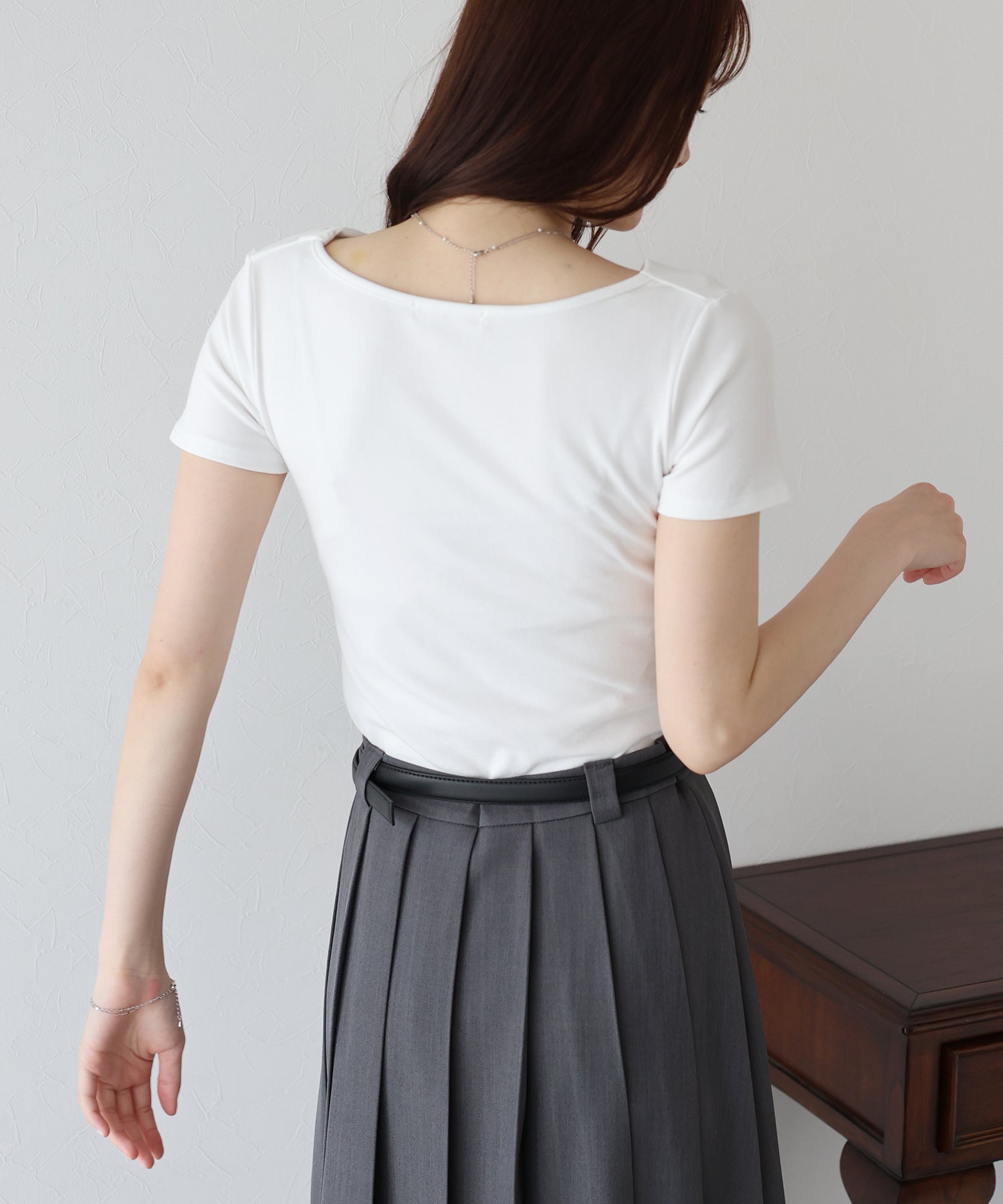 ブルーイースト BLUEEAST 半袖ドレープTシャツ （ブルー） ブルー