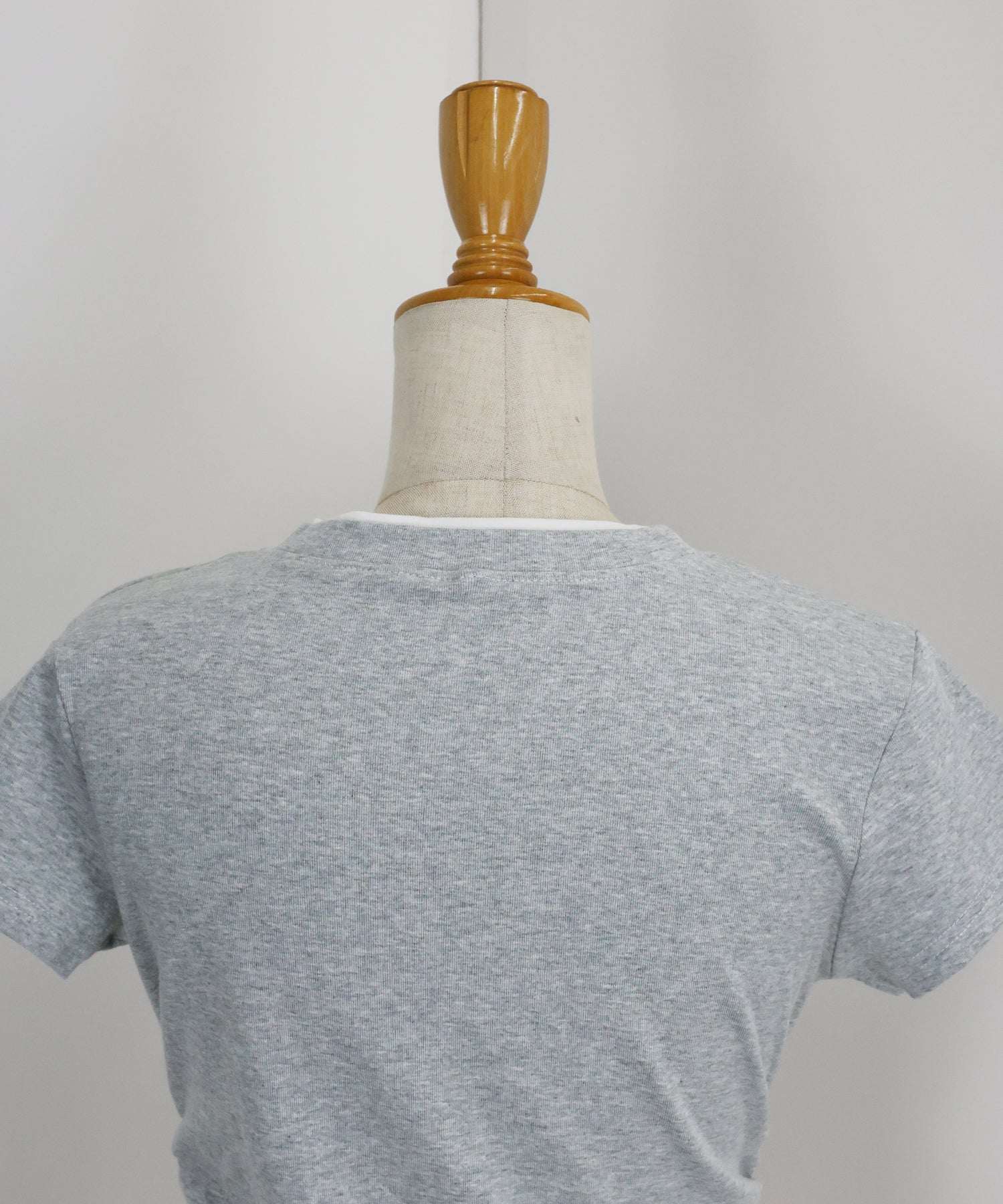 ブルーイースト BLUEEAST サイドシャーリングレイヤードTシャツ （グレー） グレー