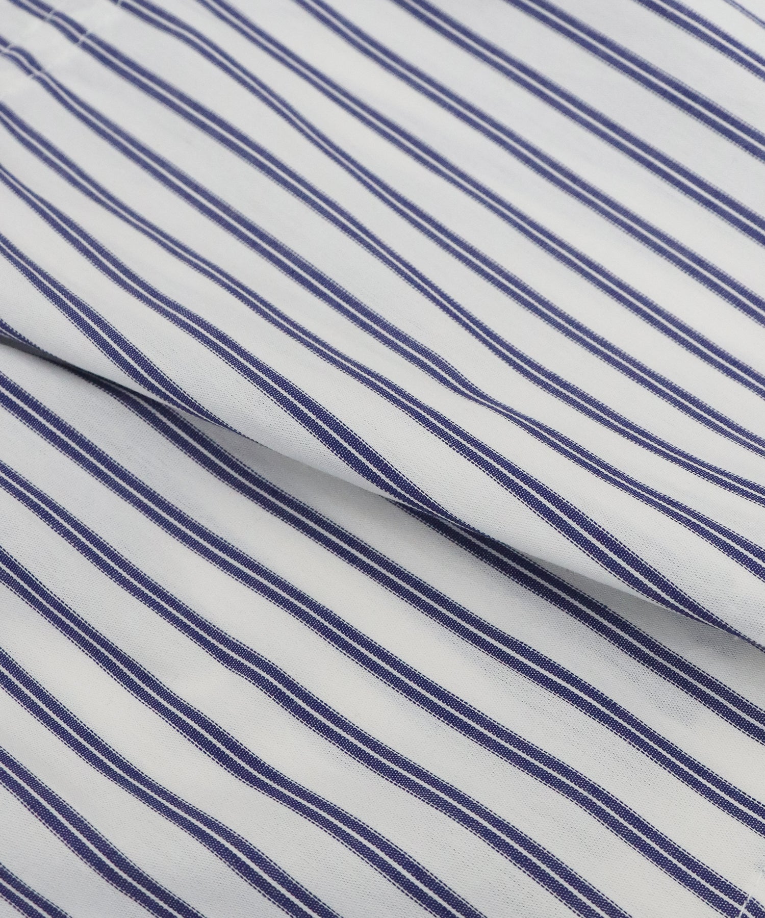 ブルーイースト BLUEEAST ストライプリボンブラウス （ブルー） ブルー