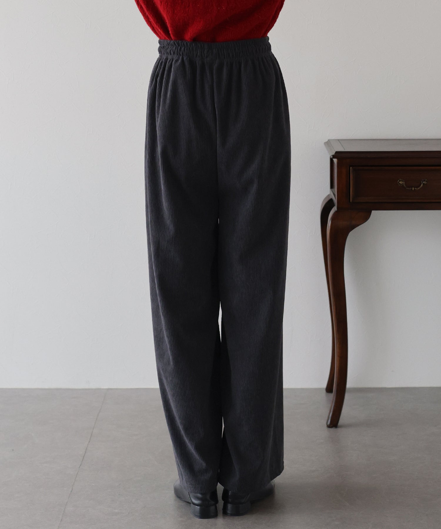 ブルーイースト BLUEEAST コーデュロイイージーパンツ （ブラック） ブラック