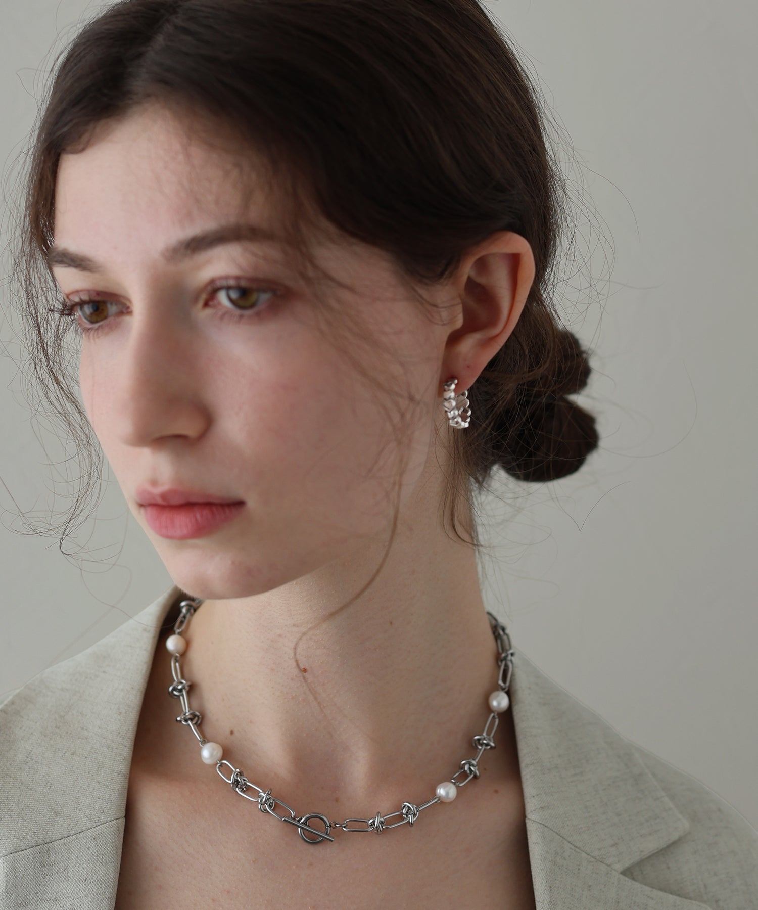 ジェーバイブルー J by blue ハートフープピアス / silver925 （シルバー） シルバー