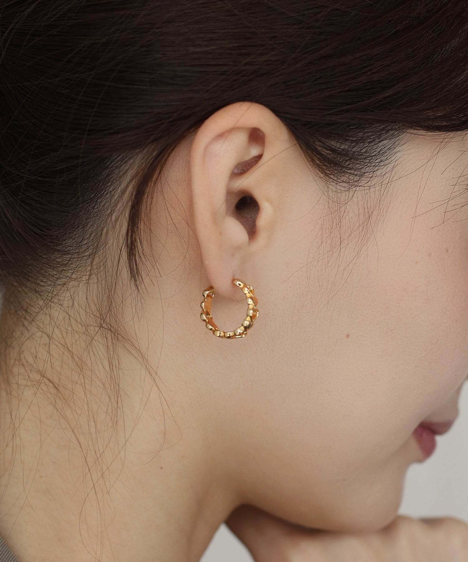 ジェーバイブルー J by blue ハートフープピアス / silver925 （シルバー） シルバー