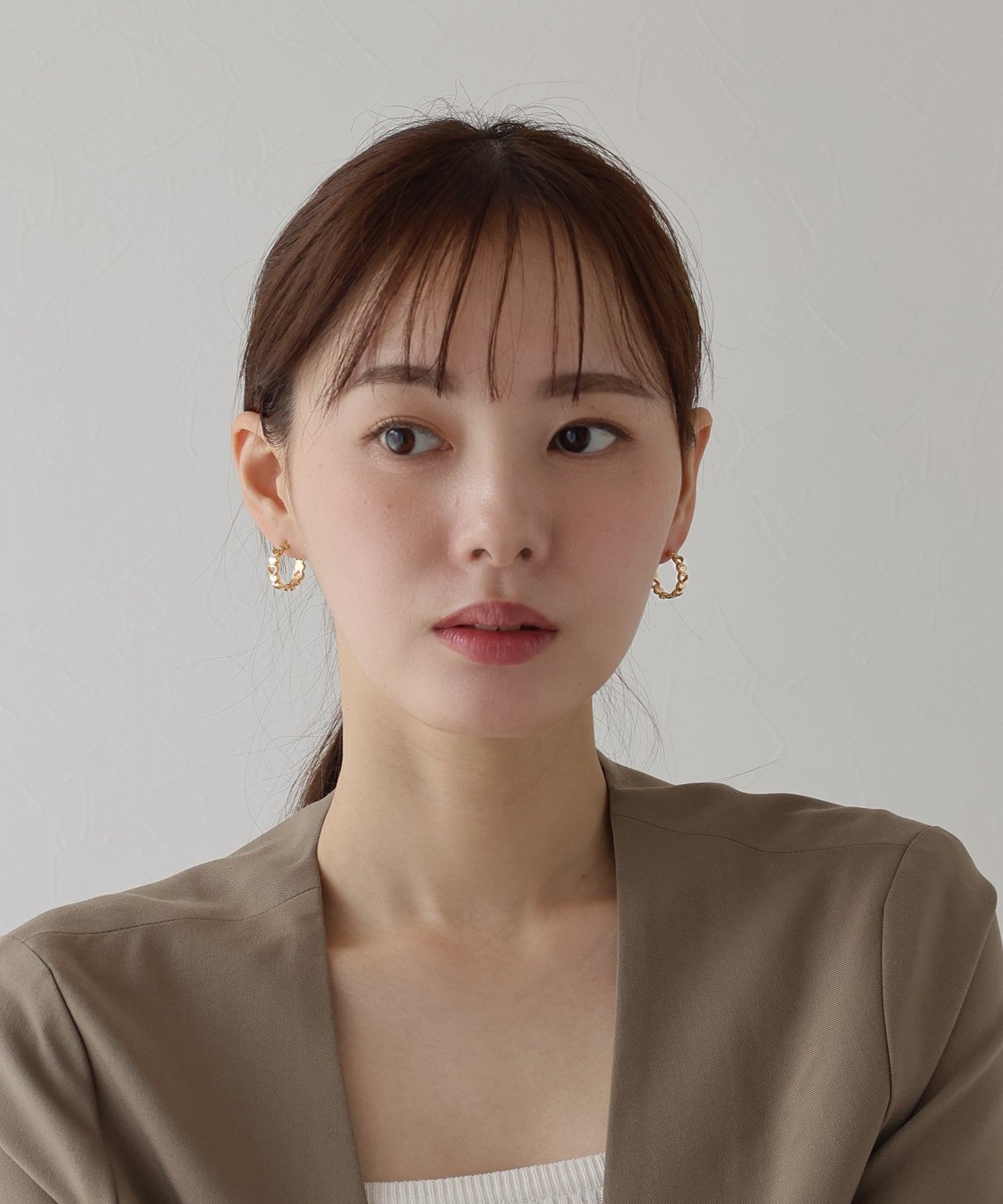 ジェーバイブルー J by blue ハートフープピアス / silver925 （シルバー） シルバー