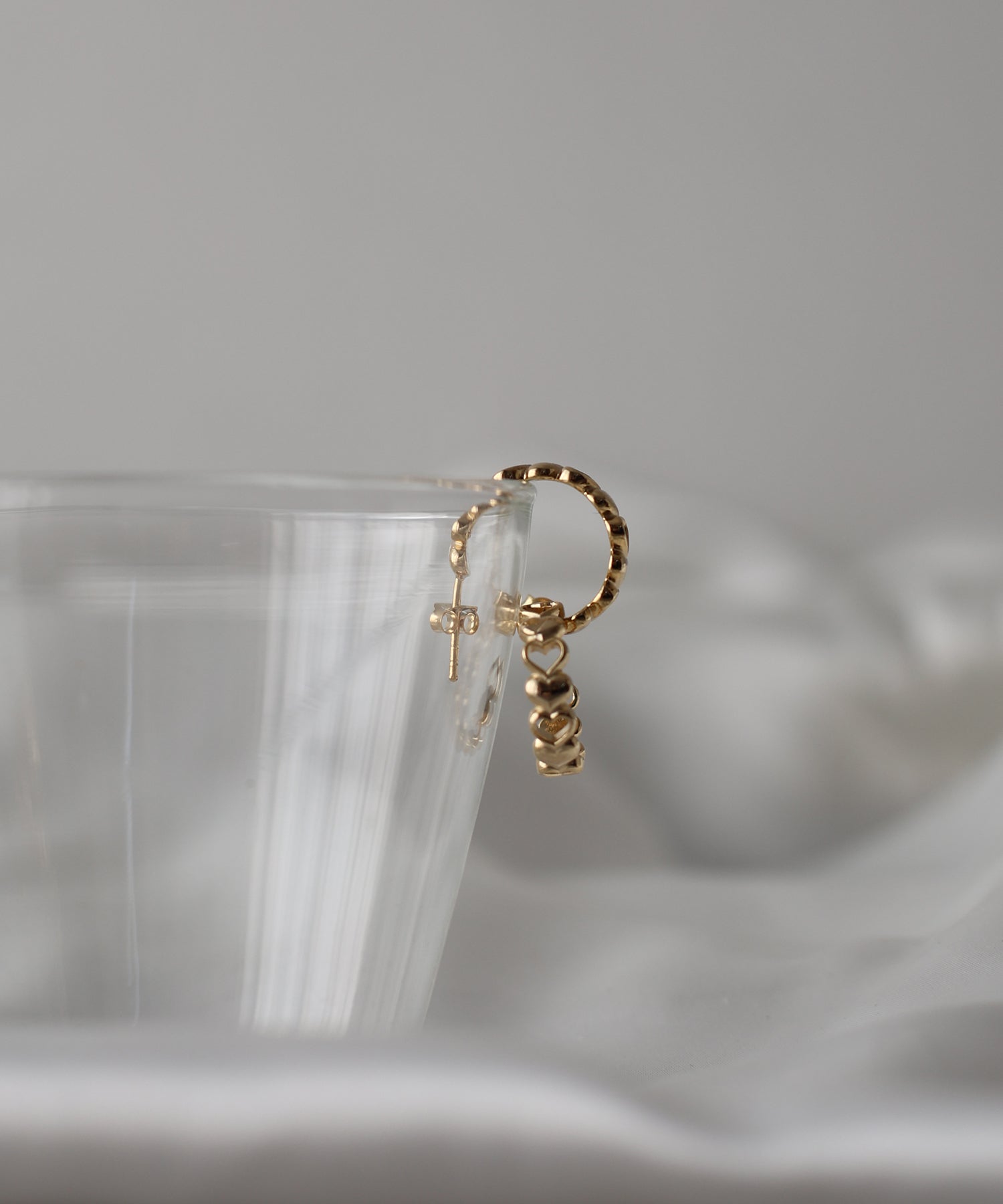 ジェーバイブルー J by blue ハートフープピアス / silver925 （シルバー） シルバー