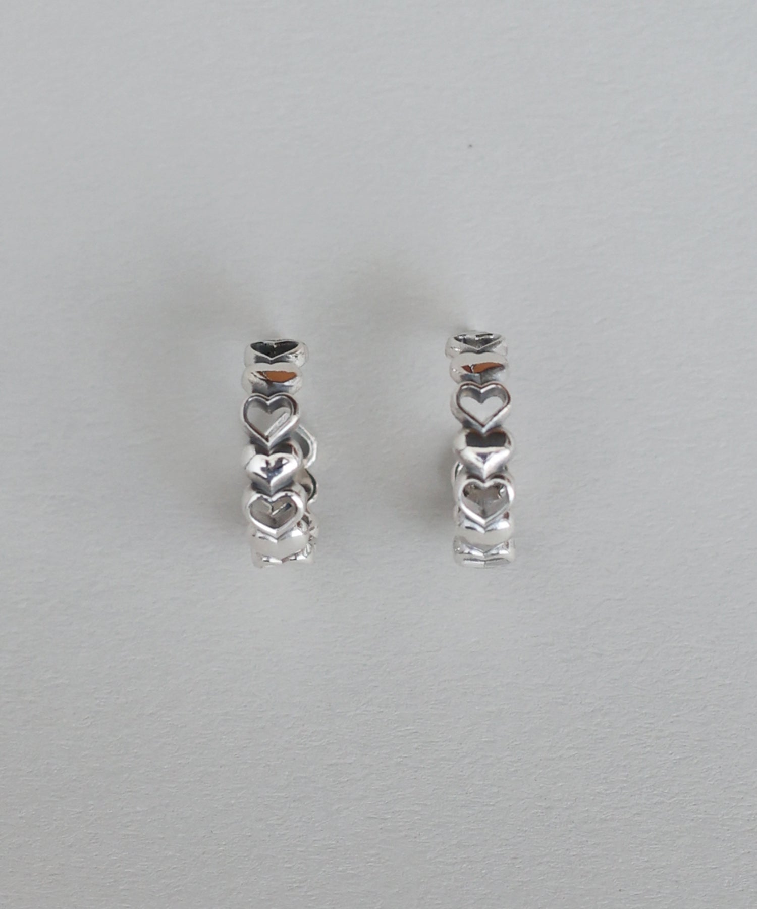 ジェーバイブルー J by blue ハートフープピアス / silver925 （シルバー） シルバー