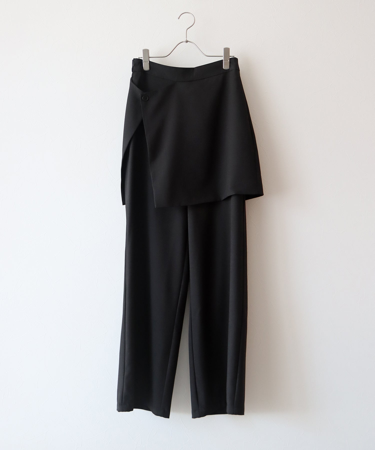 J by blue layered wrap skirt pants