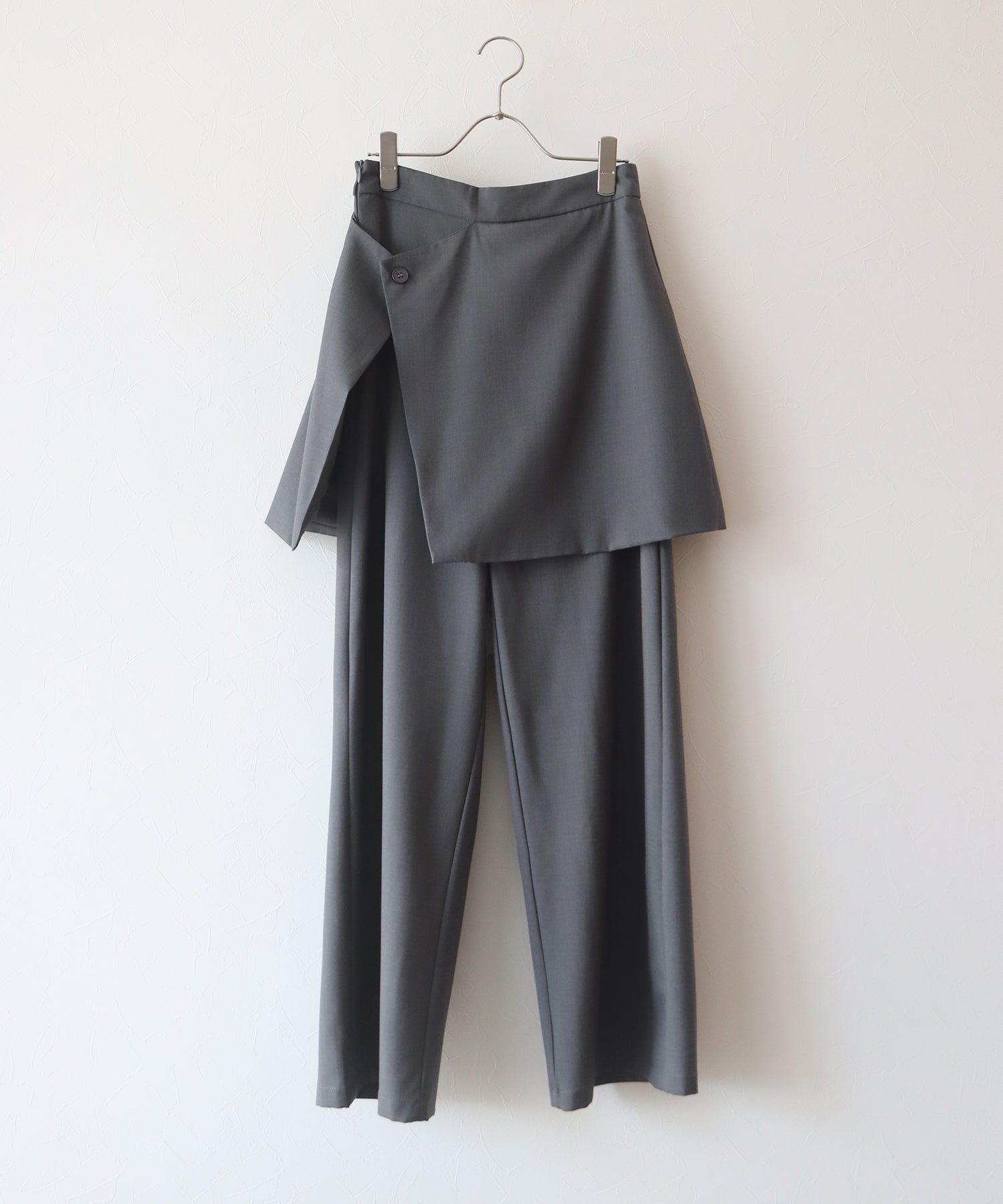 J by blue layered wrap skirt pants