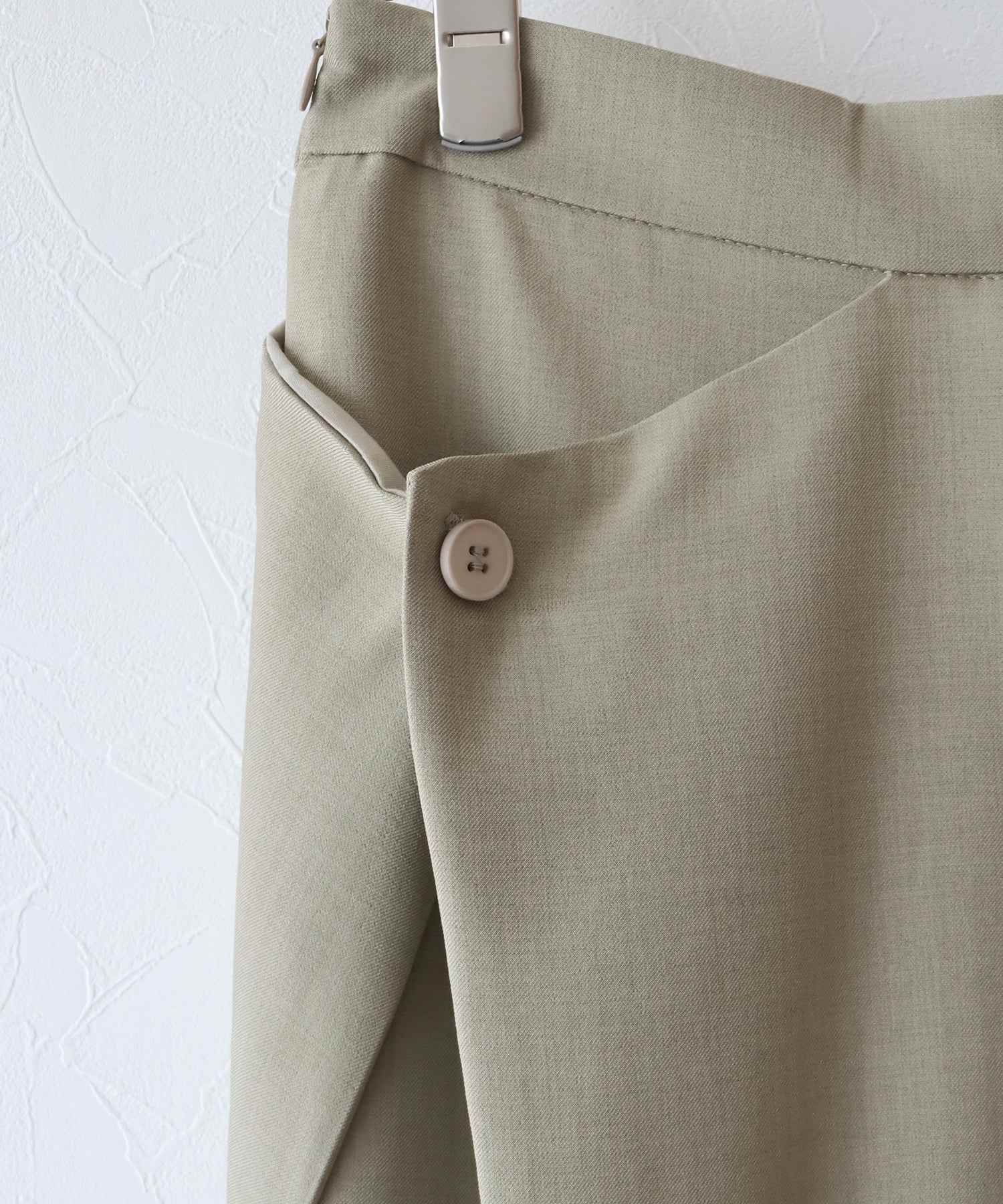 J by blue layered wrap skirt pants