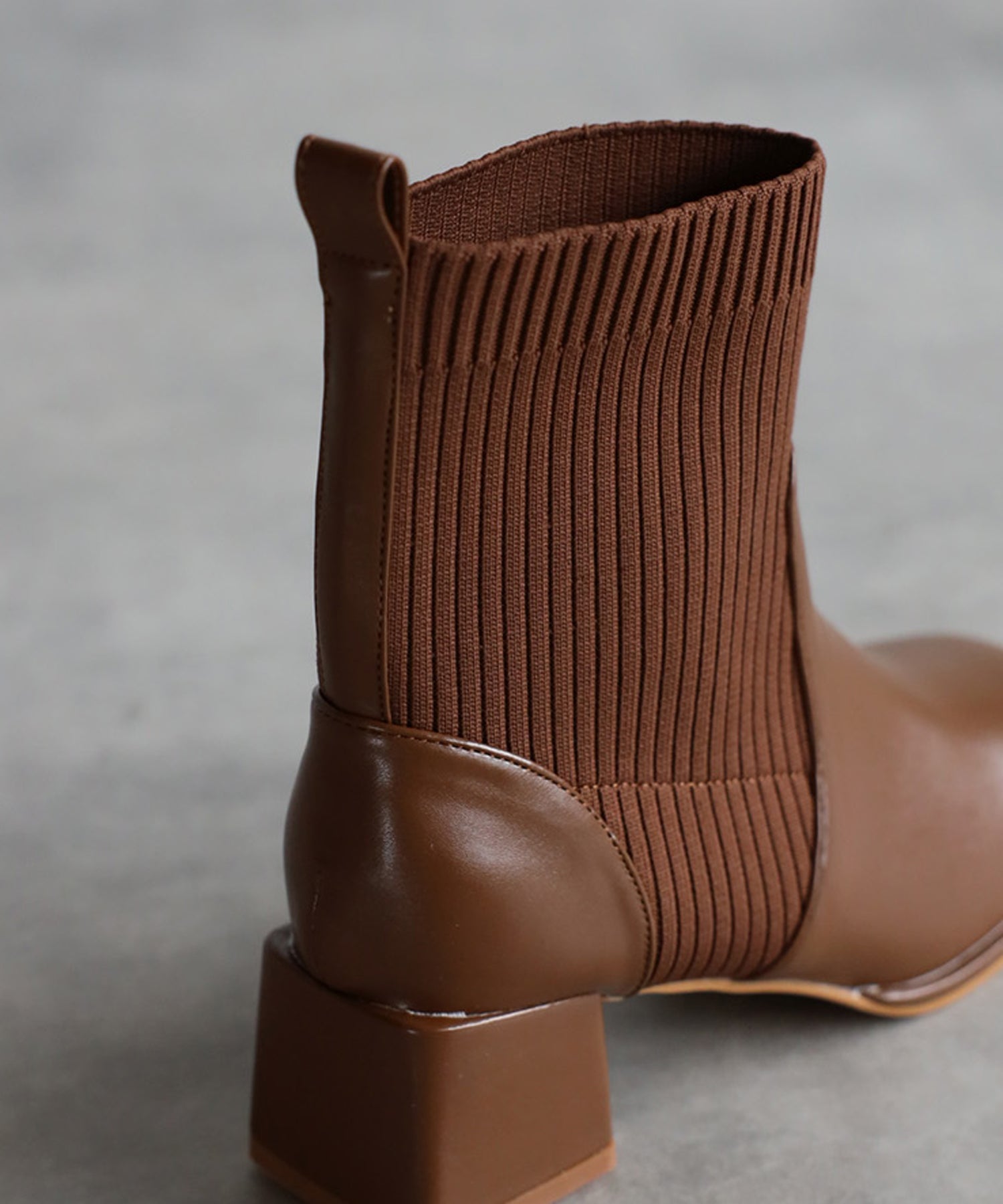 ボンジュールサガン BONJOUR SAGAN ソックスショートブーツ （beige） beige