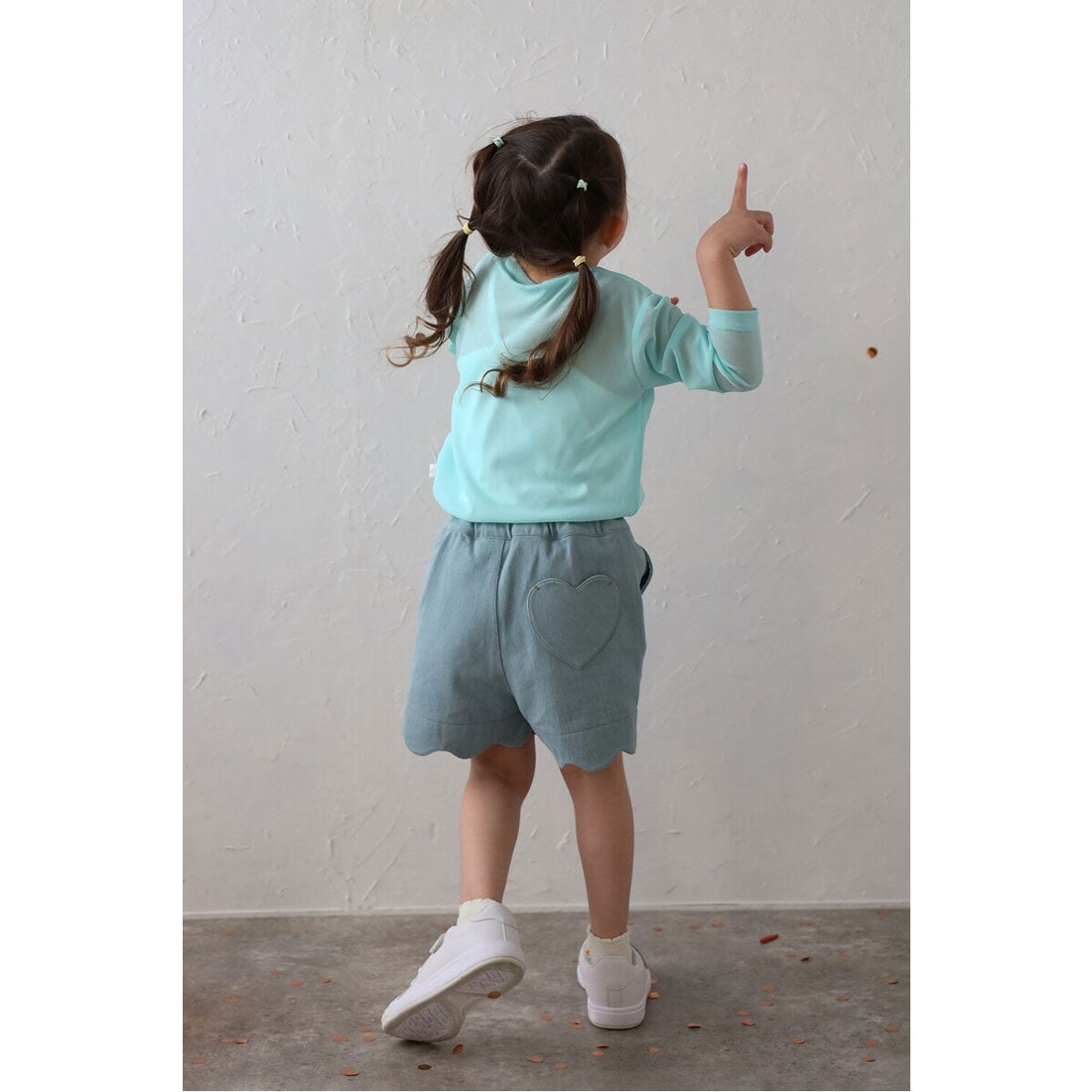 ボンジュールサガン BONJOUR SAGAN 【3-10才対応】シアークルーネックプルオーバー （OFF-WHITE） OFF-WHITE