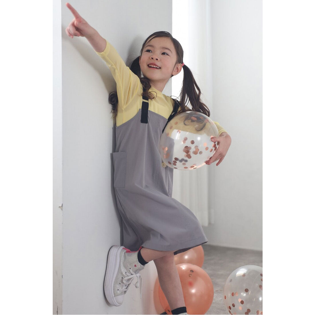 ボンジュールサガン BONJOUR SAGAN 【3-10才対応】シアークルーネックプルオーバー （OFF-WHITE） OFF-WHITE