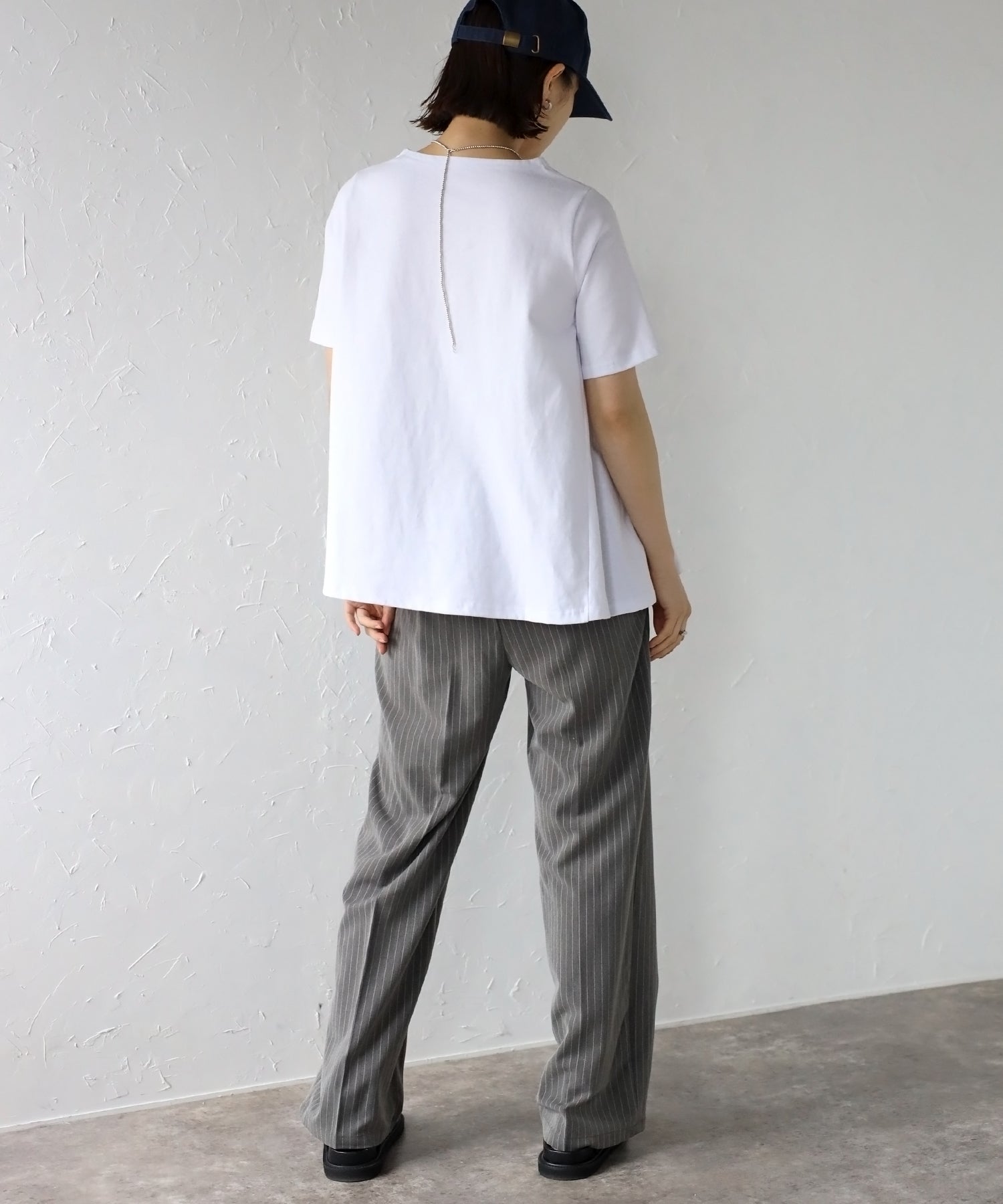 ボンジュールサガン BONJOUR SAGAN 裾フレアTシャツ （PINK） PINK