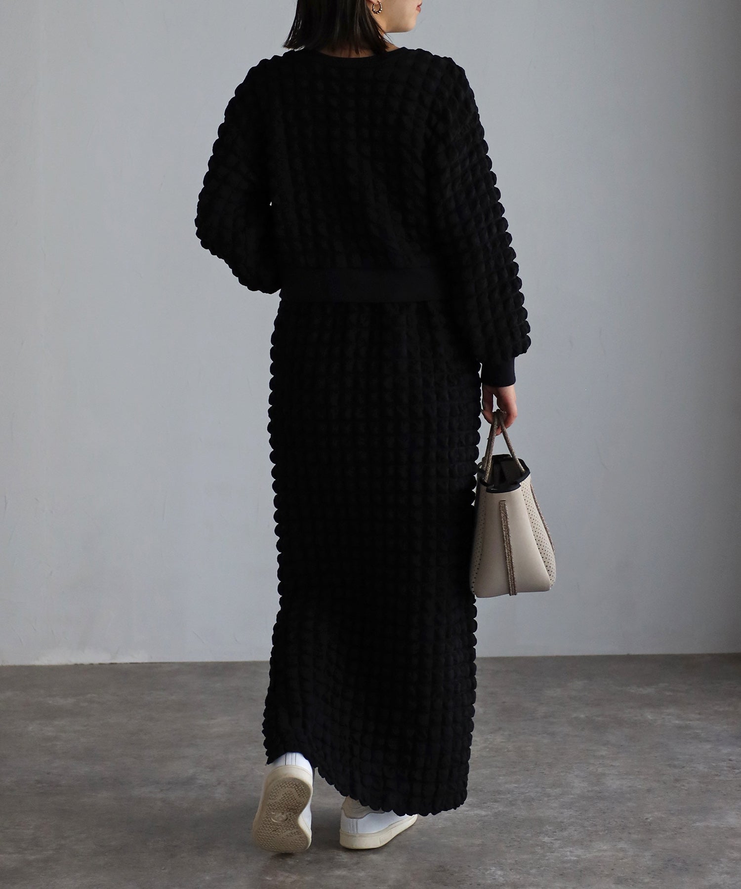 ボンジュールサガン BONJOUR SAGAN ポコポコカーディガン （off-white） off-white
