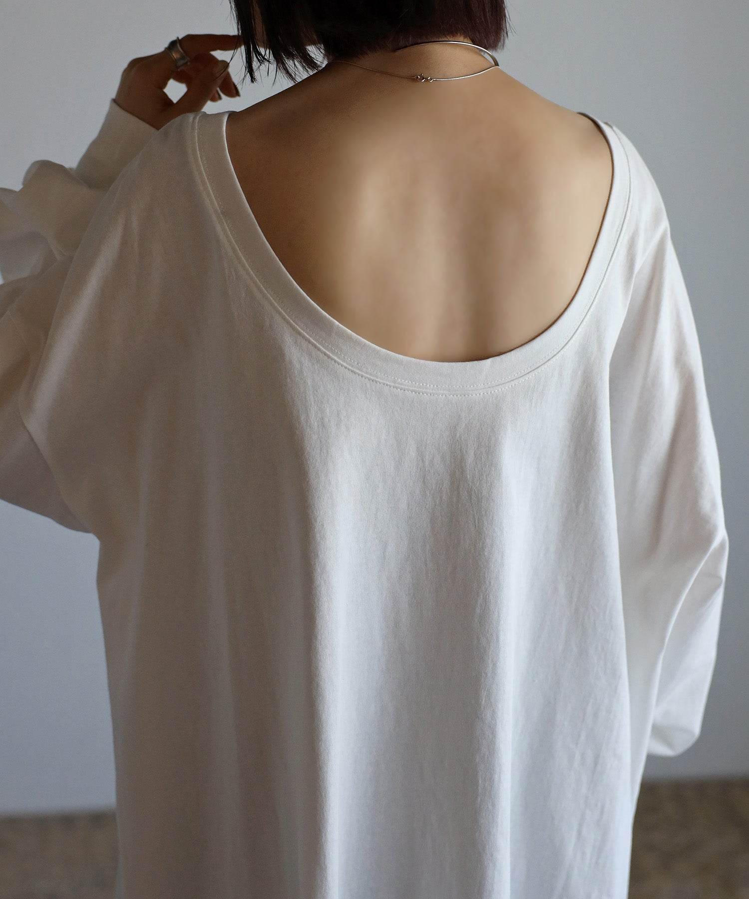 ボンジュールサガン BONJOUR SAGAN バックオープンプルオーバー （PINK） PINK