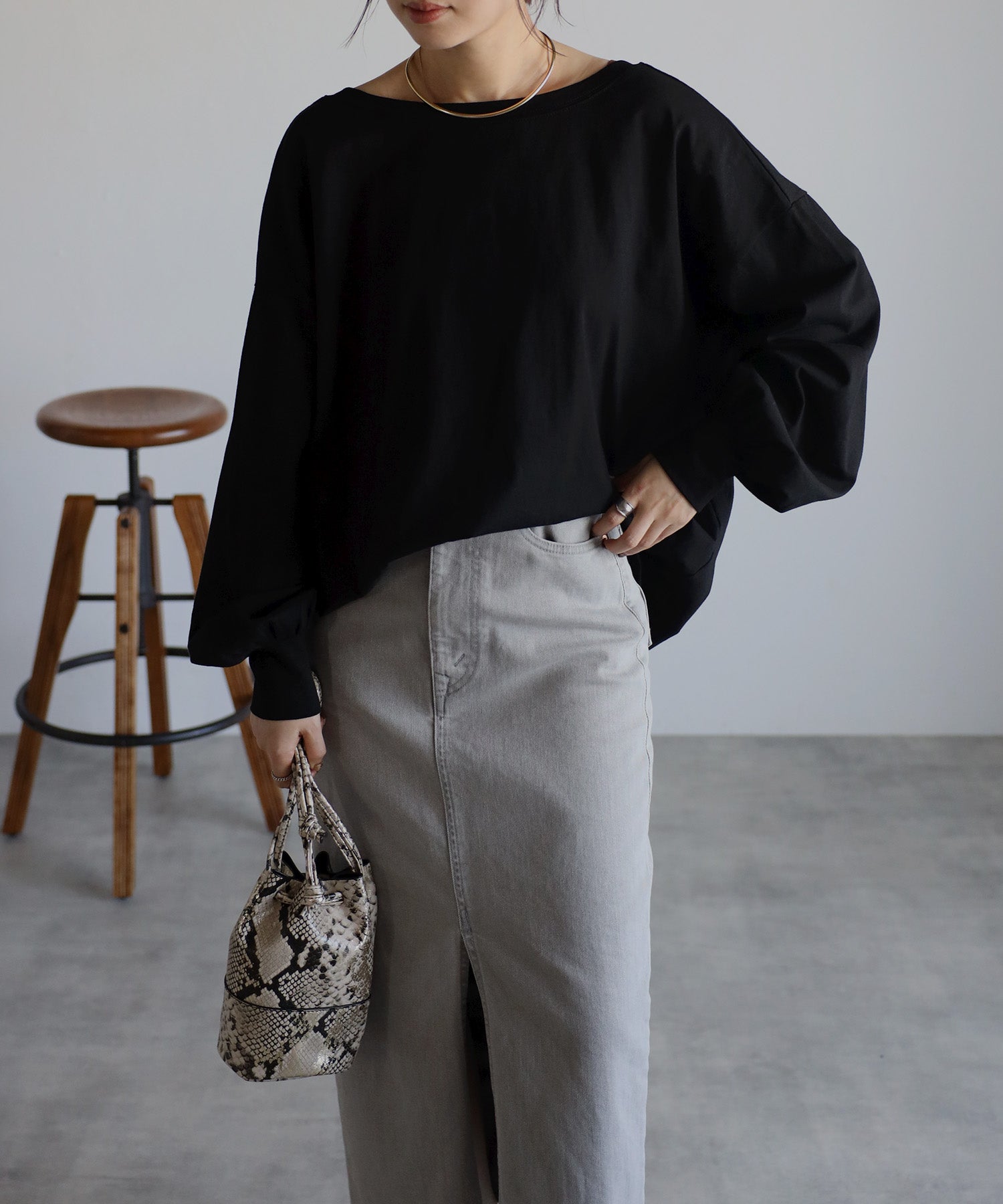 ボンジュールサガン BONJOUR SAGAN バックオープンプルオーバー （PINK） PINK