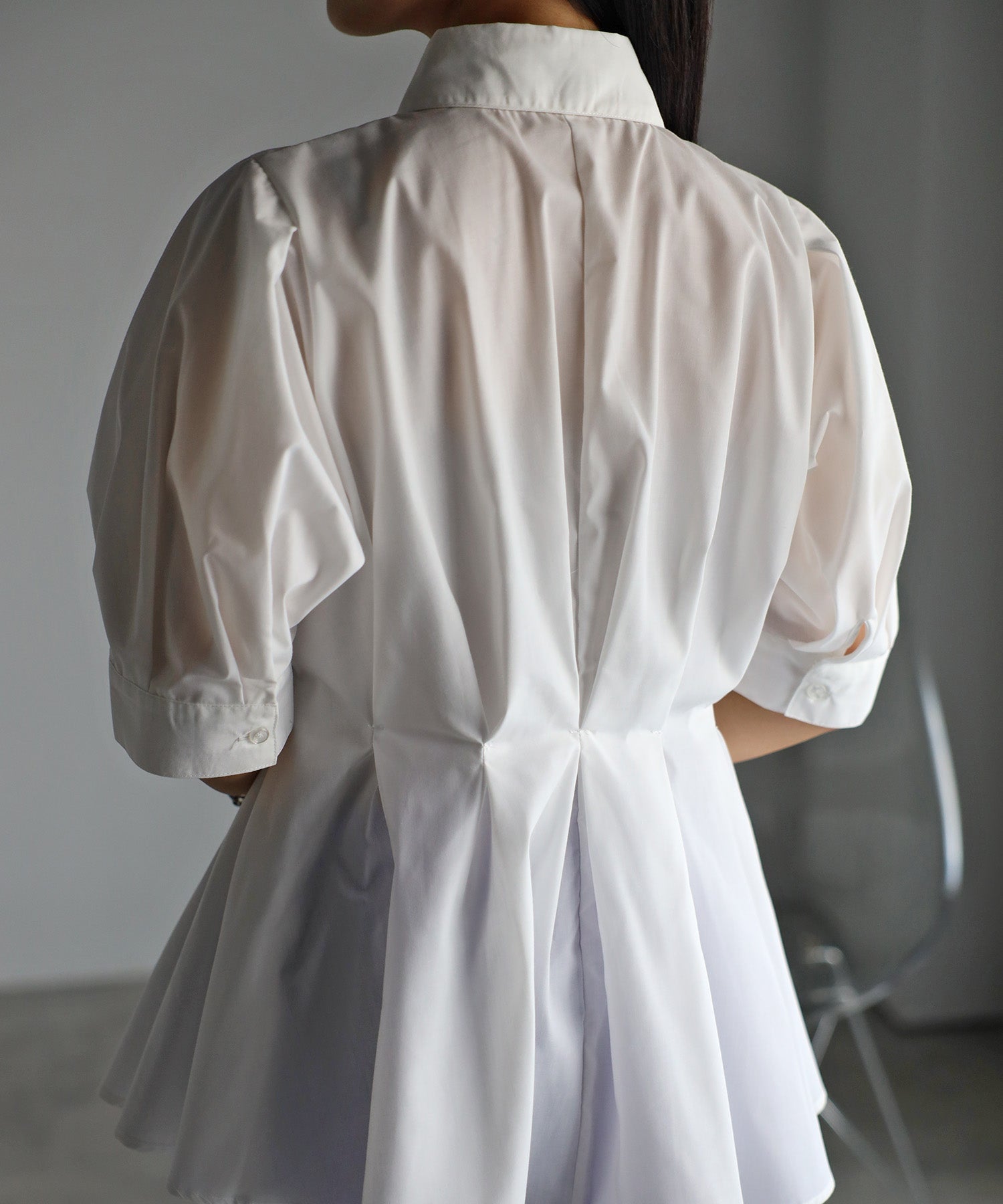 ボンジュールサガン BONJOUR SAGAN ウエストタックシャツ （OFF-WHITE） OFF-WHITE