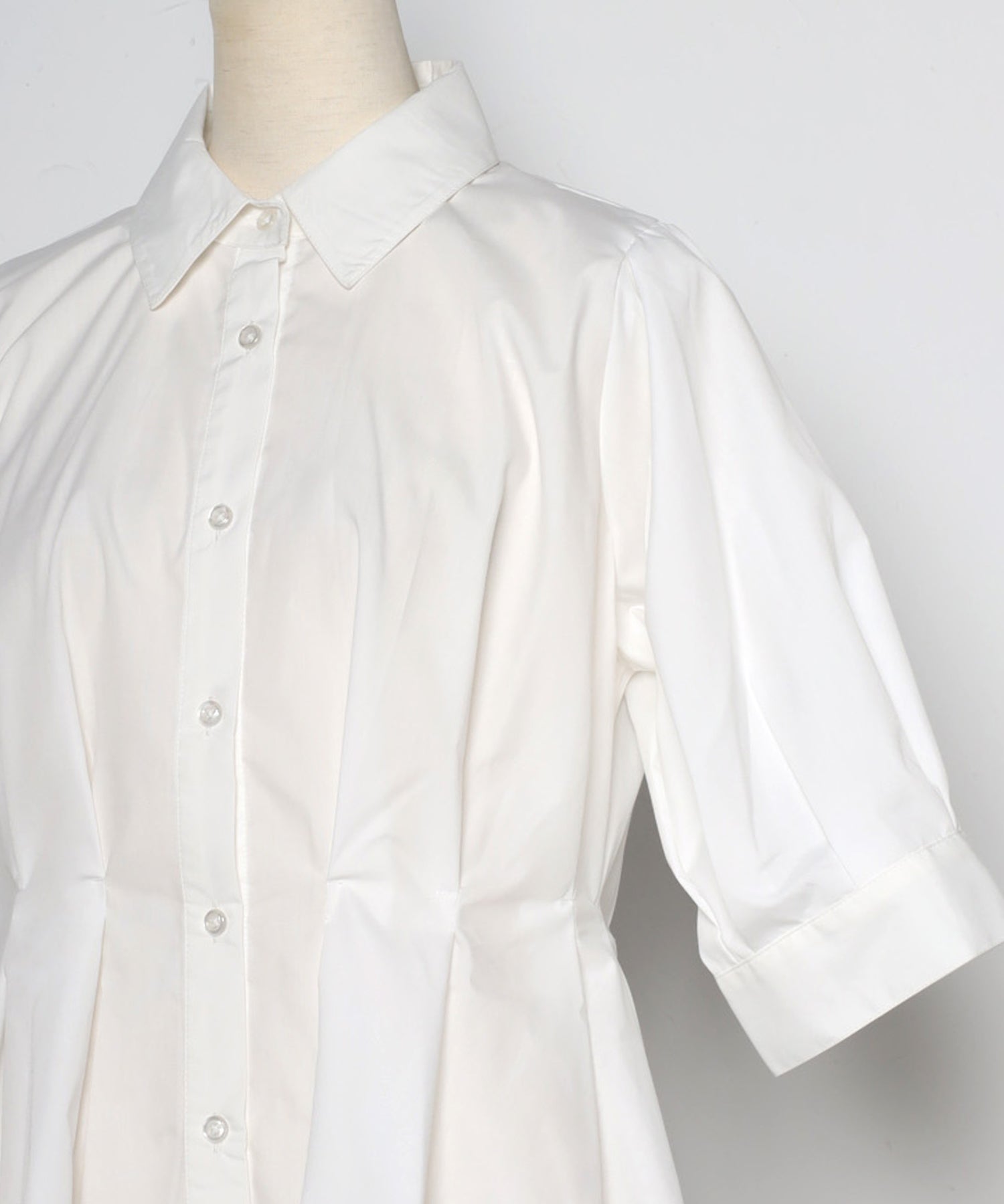 ボンジュールサガン BONJOUR SAGAN ウエストタックシャツ （OFF-WHITE） OFF-WHITE