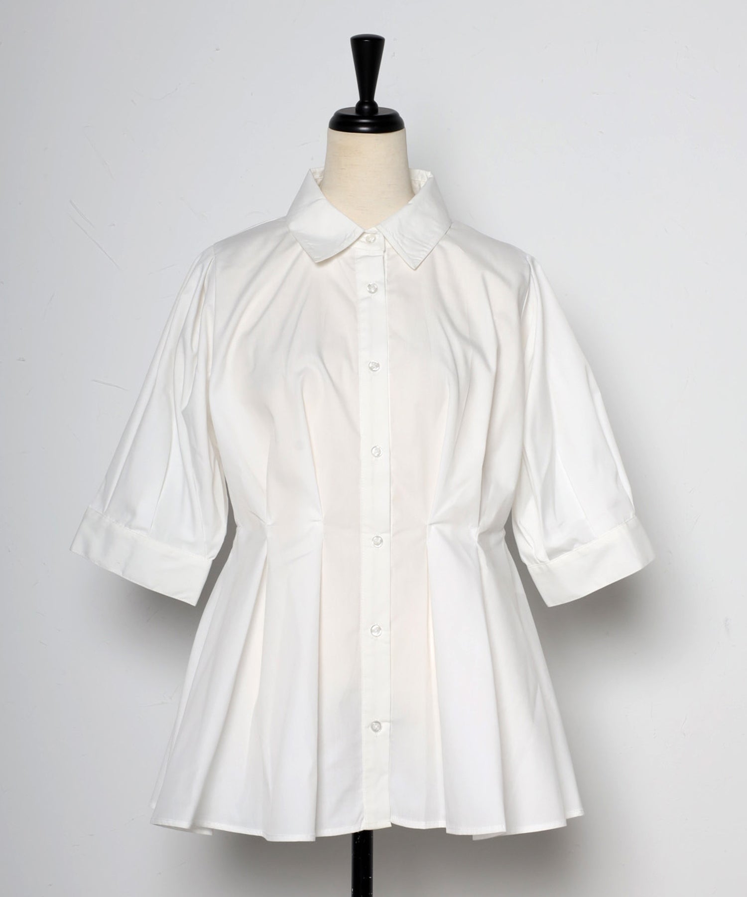 ボンジュールサガン BONJOUR SAGAN ウエストタックシャツ （OFF-WHITE） OFF-WHITE