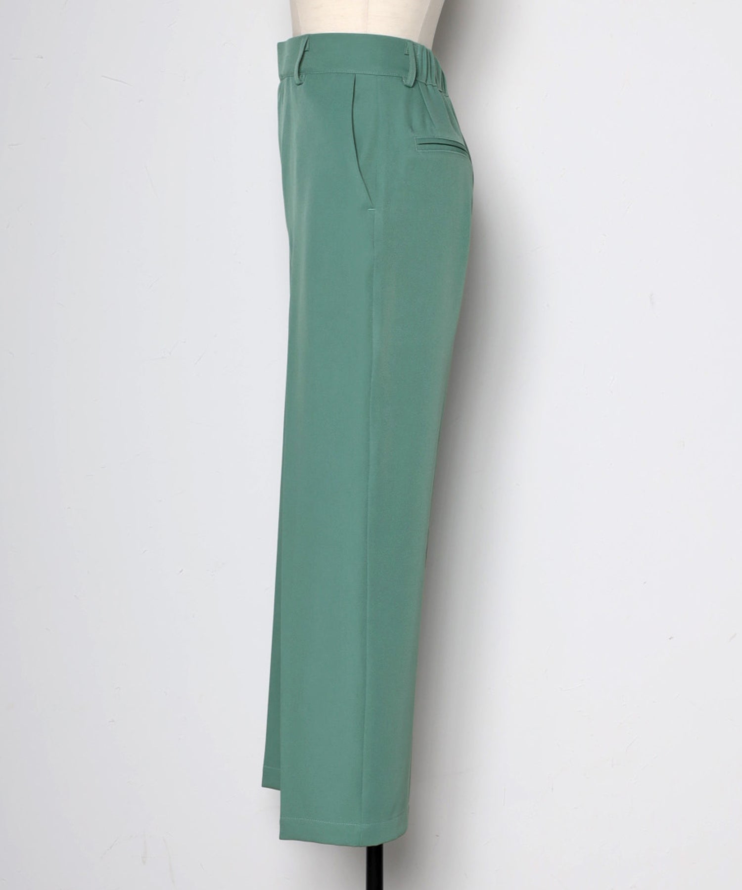 ボンジュールサガン BONJOUR SAGAN センタープレスハイウエストパンツ （OFF-WHITE） OFF-WHITE