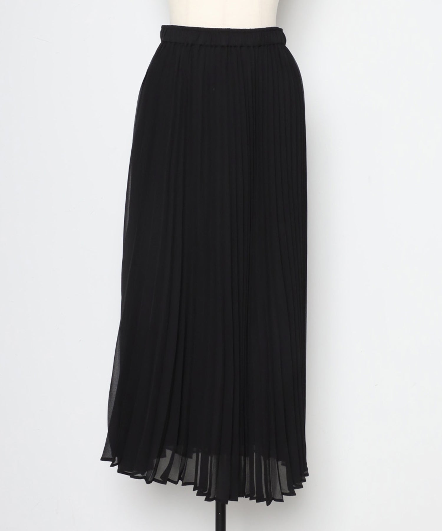 ボンジュールサガン BONJOUR SAGAN マルチウェイシアープリーツスカート （BLACK） BLACK