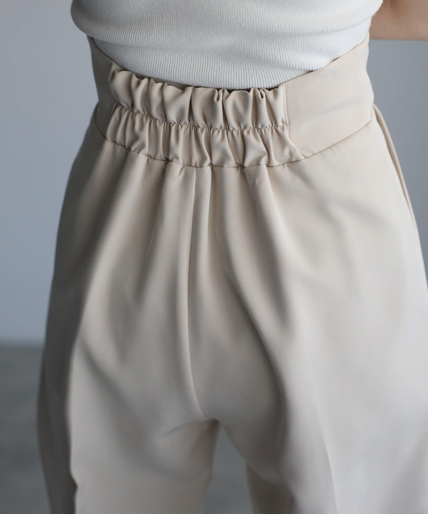ボンジュールサガン BONJOUR SAGAN ハイウエストテーパードパンツ （LIGHT-BEIGE） LIGHT-BEIGE