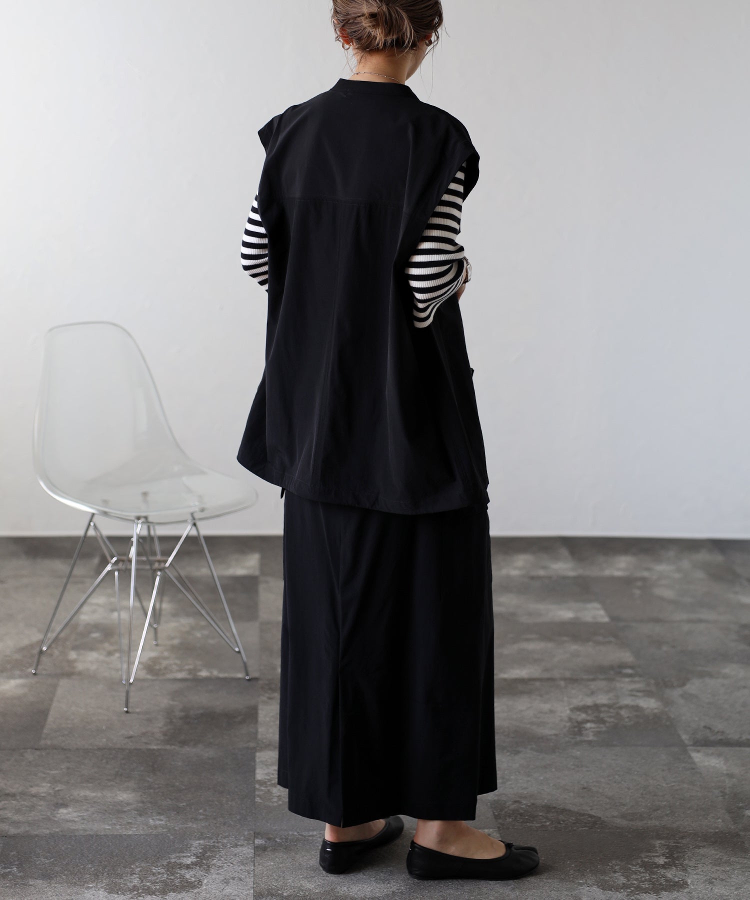 ボンジュールサガン BONJOUR SAGAN ドロストコードミリタリーカーゴスカート （OFF-WHITE） OFF-WHITE