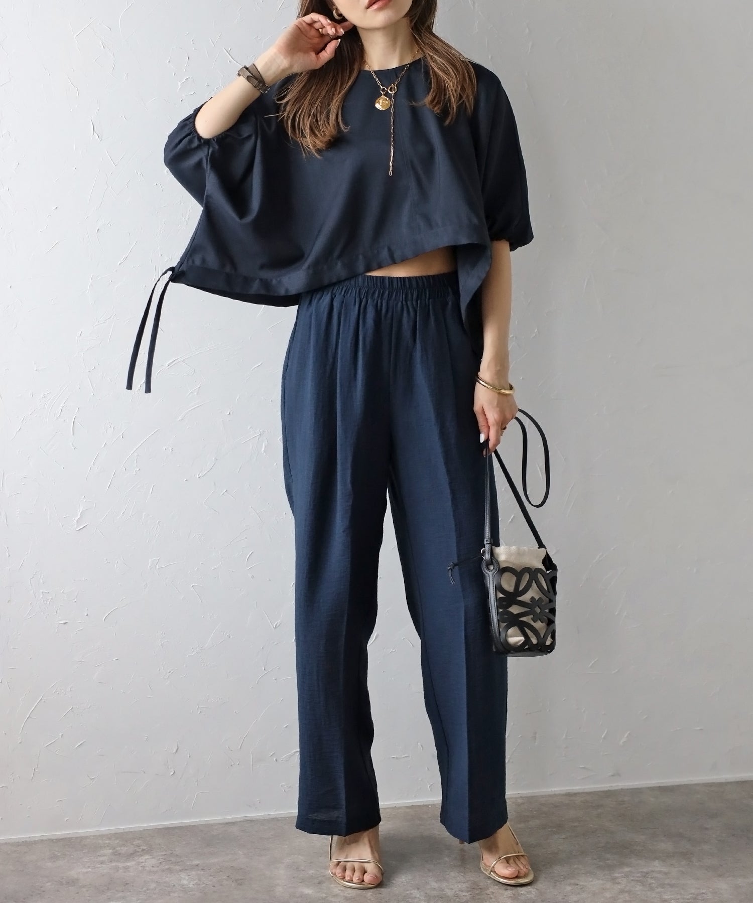 Bonjour Sagan Linen Blend Relax Wide Pants