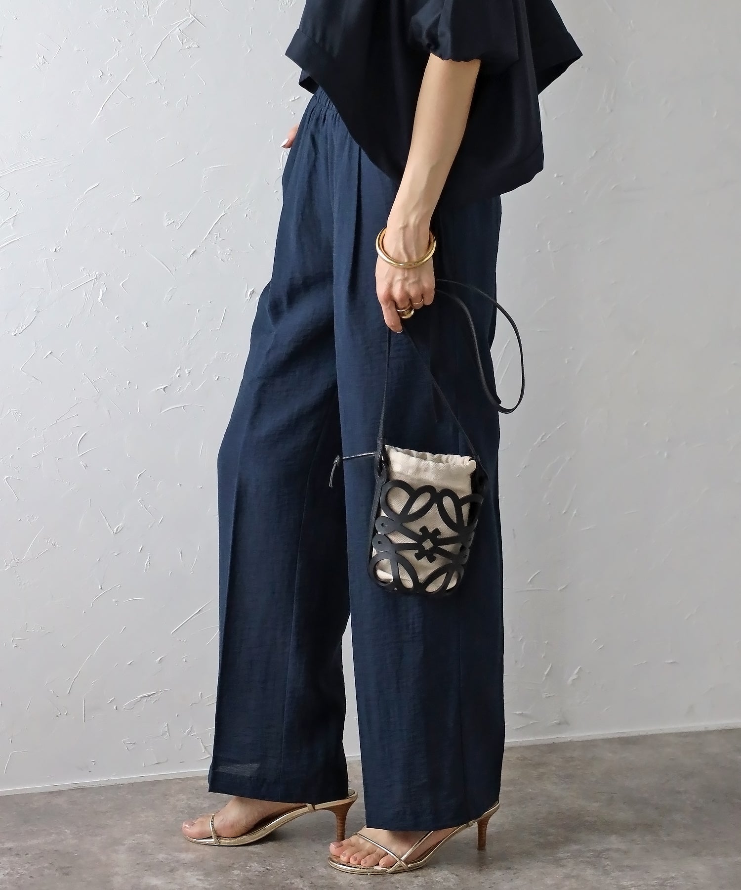 Bonjour Sagan Linen Blend Relax Wide Pants