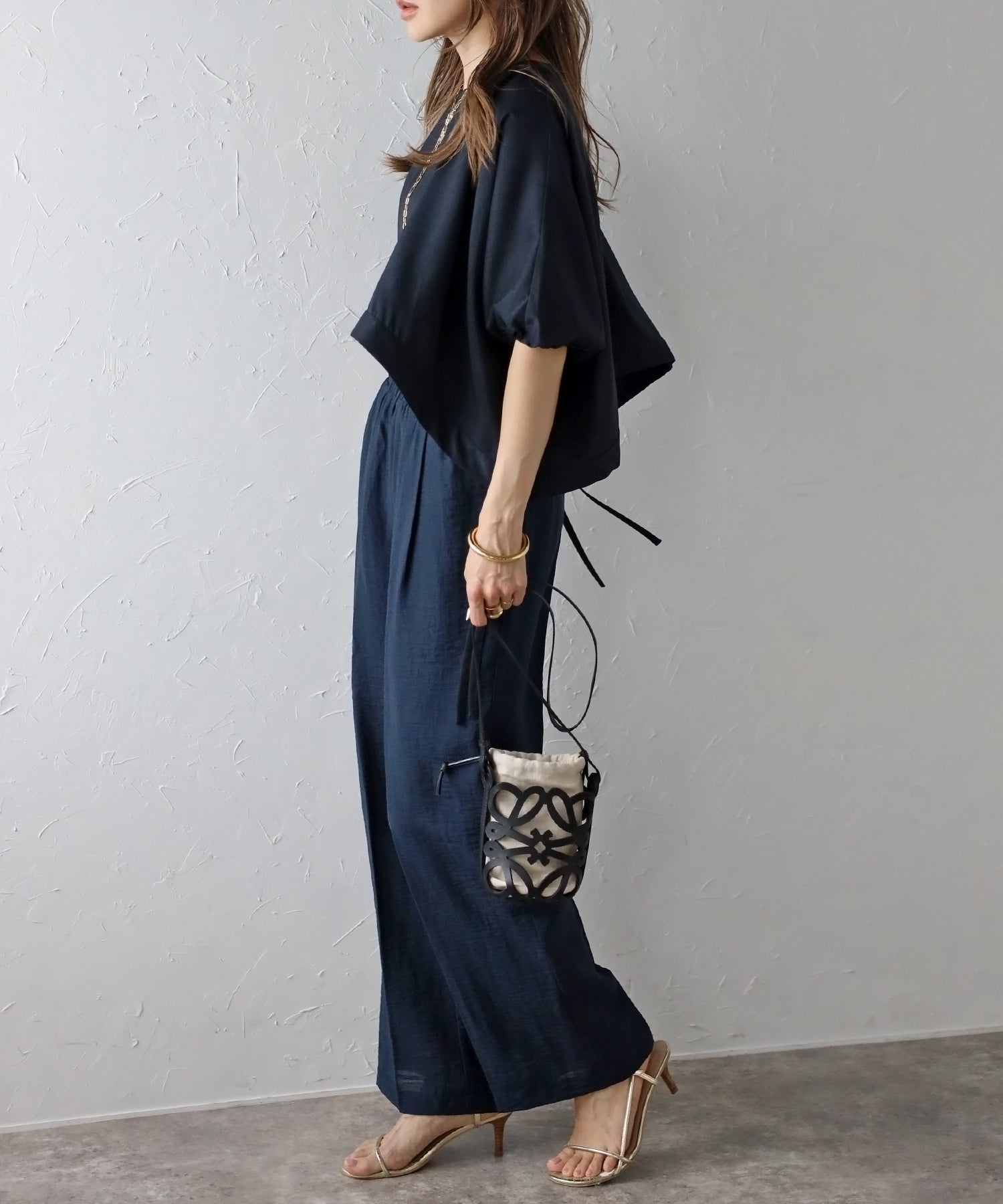 Bonjour Sagan Linen Blend Relax Wide Pants